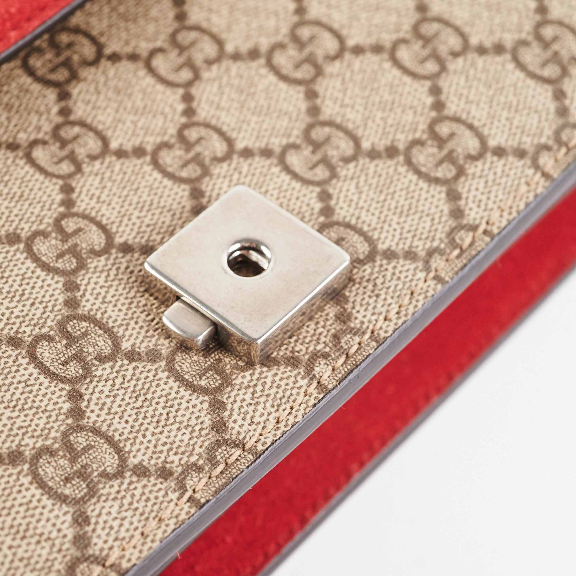 Gucci Small Dionysus Shoulder Bag Red