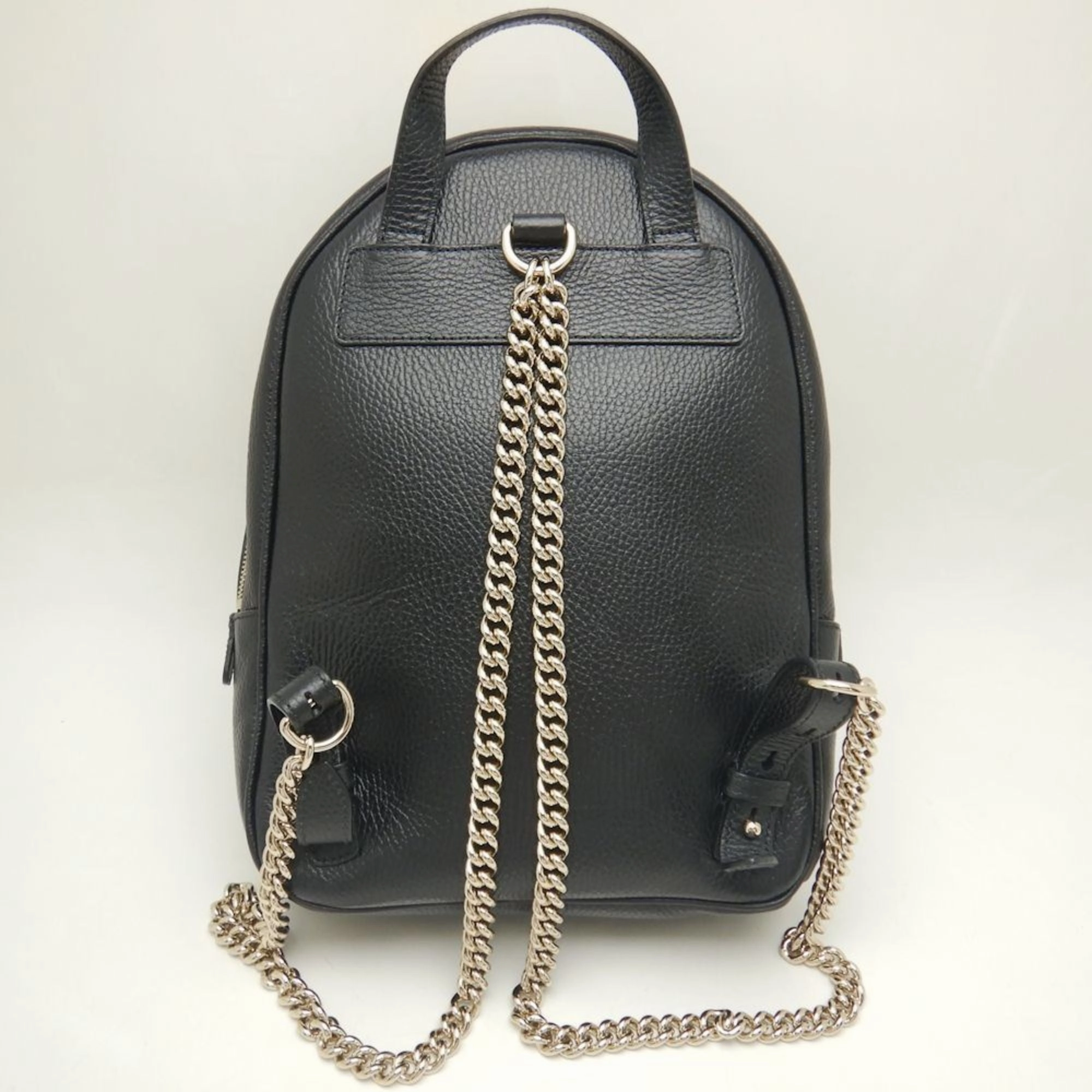 Gucci Soho  Leather Backpack (Pre-Owned)