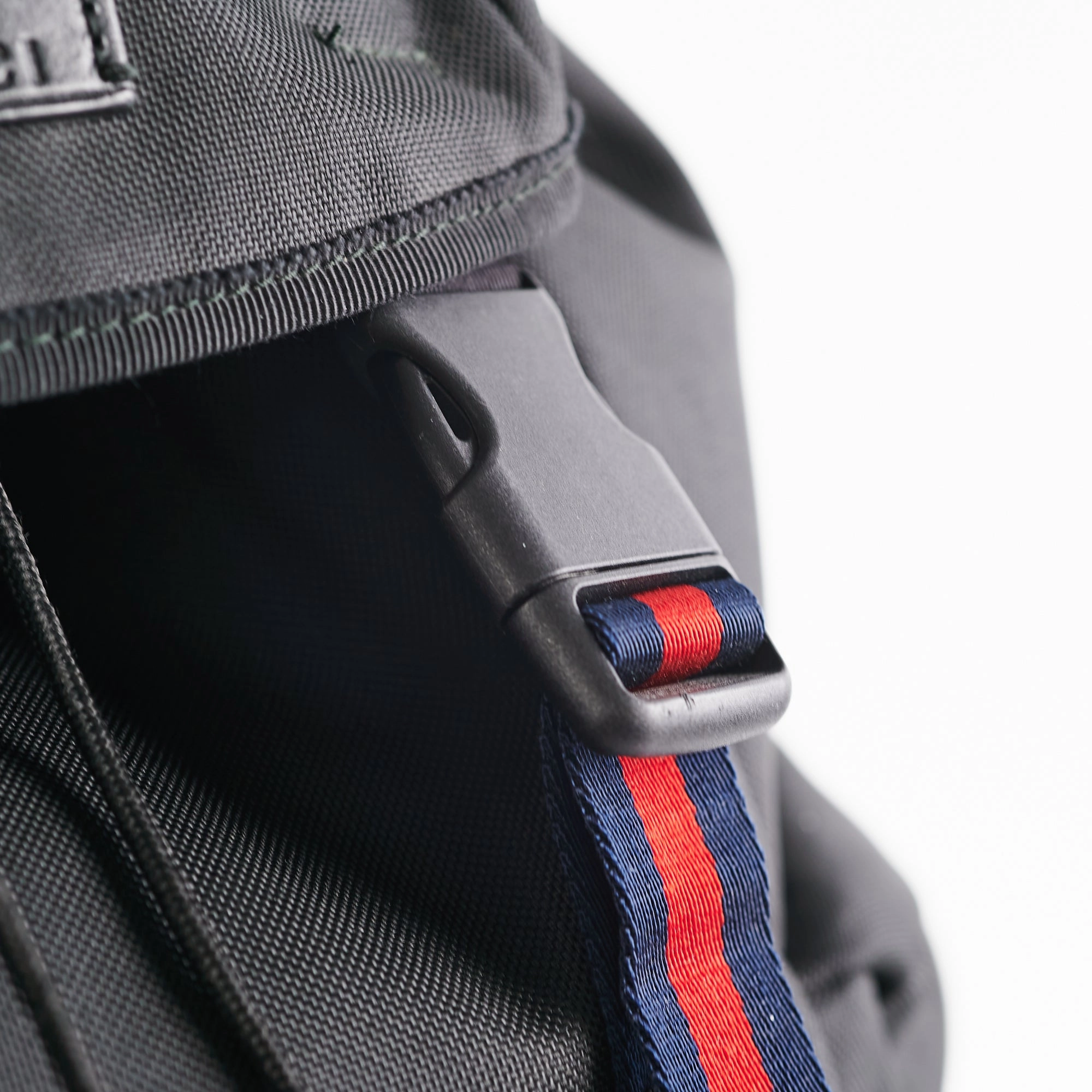 Gucci Techco Black Canvas Backpack