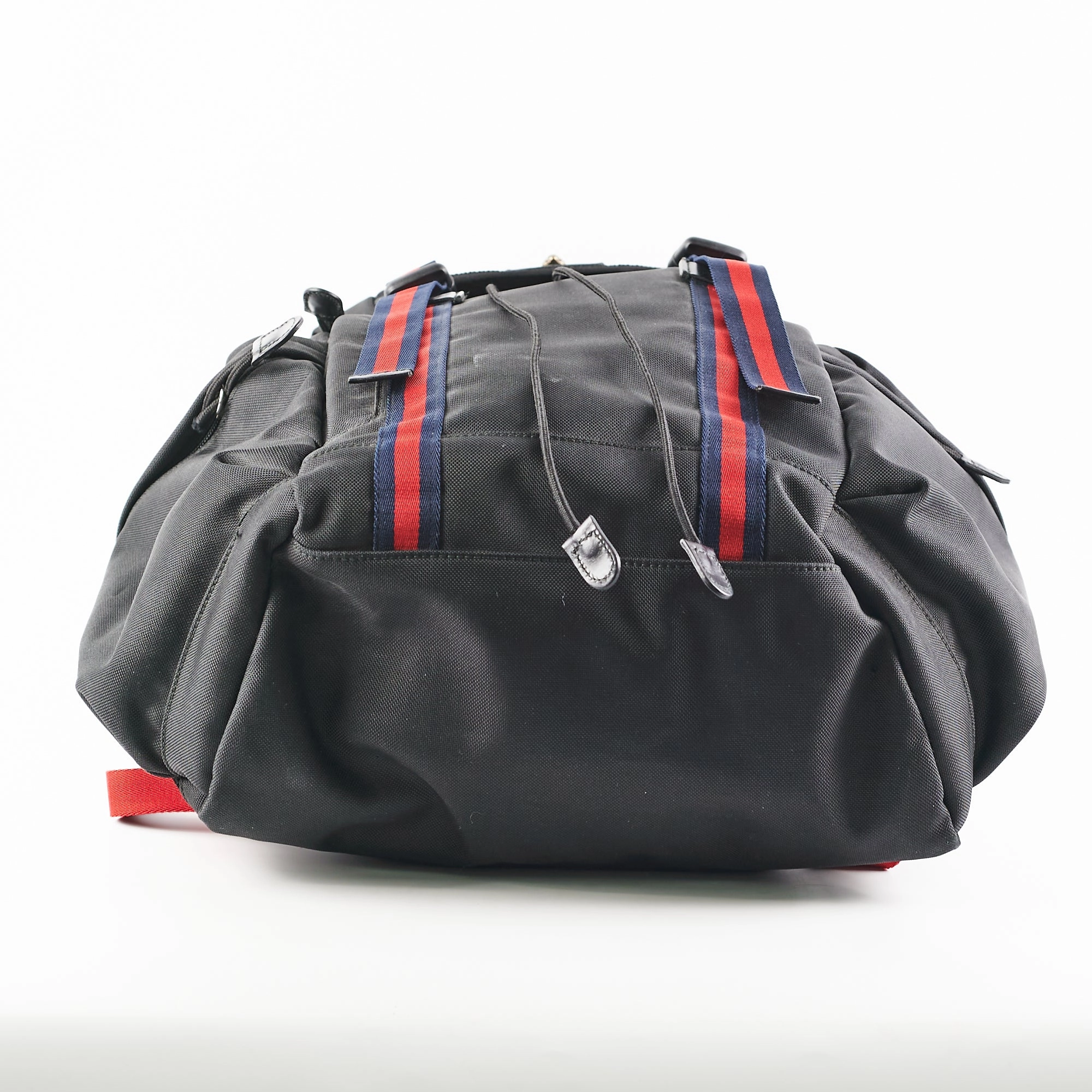 Gucci Techco Black Canvas Backpack
