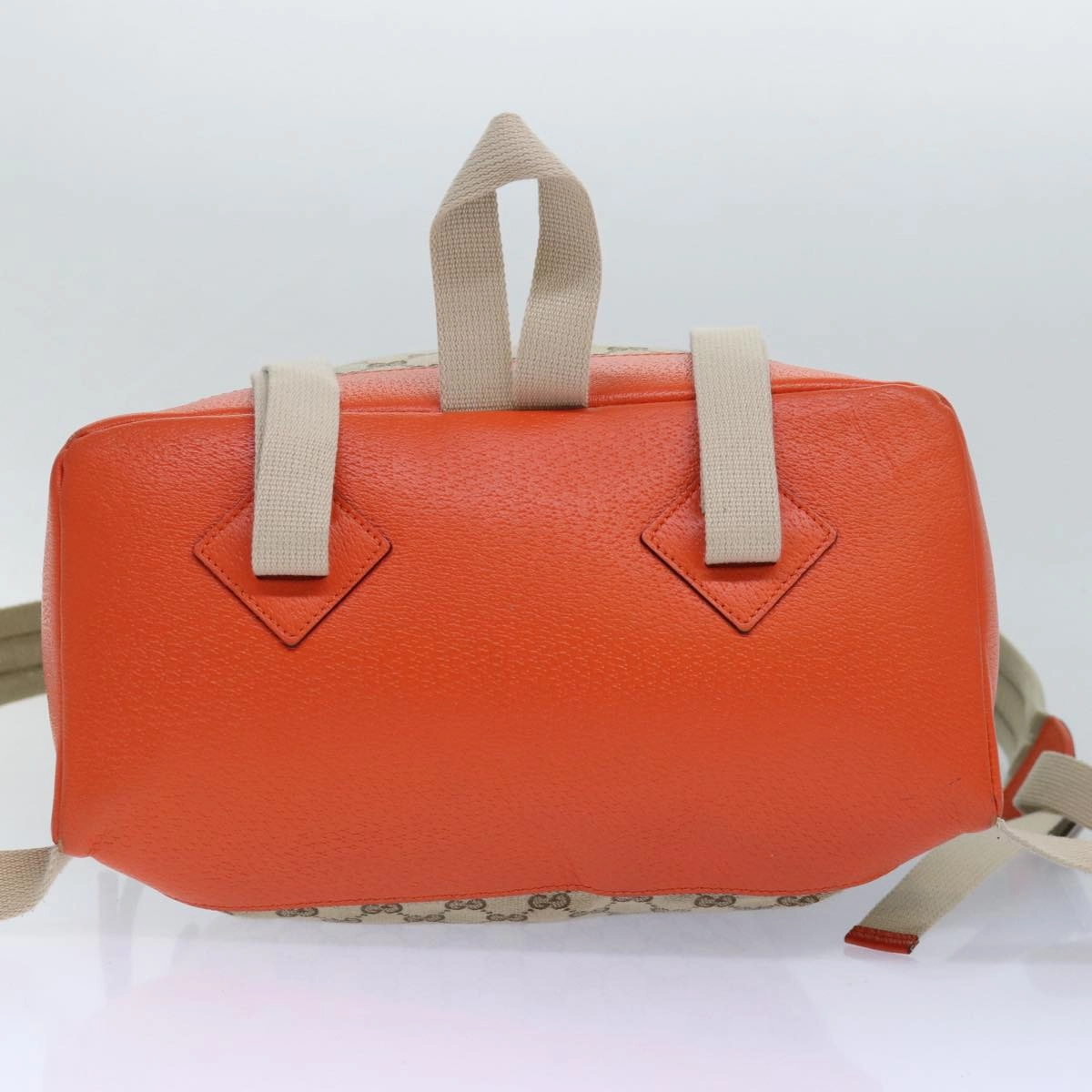 GUCCI THE NORTH FACE GG Backpack Beige Orange 650288 GY5TN 8893  83811