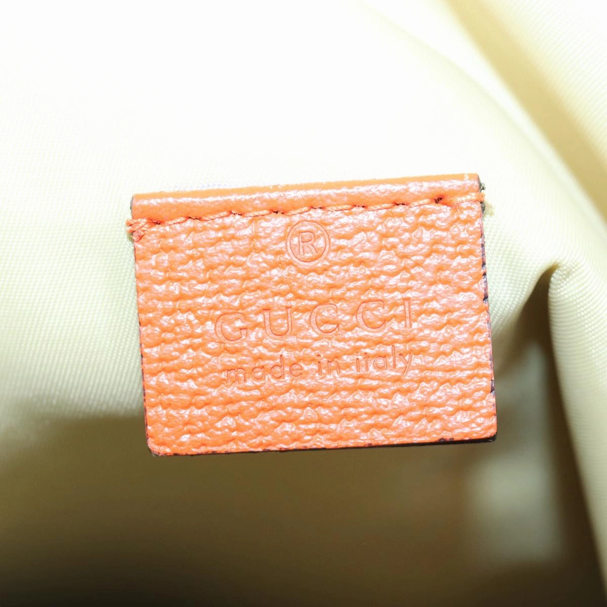 GUCCI THE NORTH FACE GG Backpack Beige Orange 650288 GY5TN 8893  83811