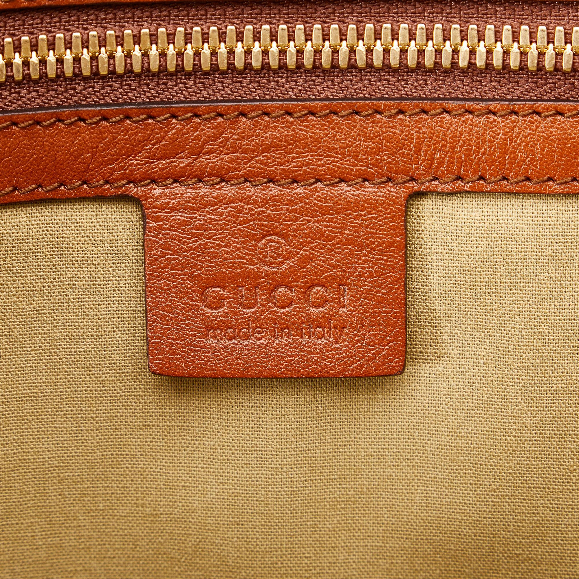 Gucci Web Canvas Backpack (SHG-shIR2a)