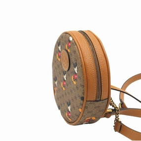 Gucci x Disney Micro GG Round Backpack (SHG-pQVhxw)