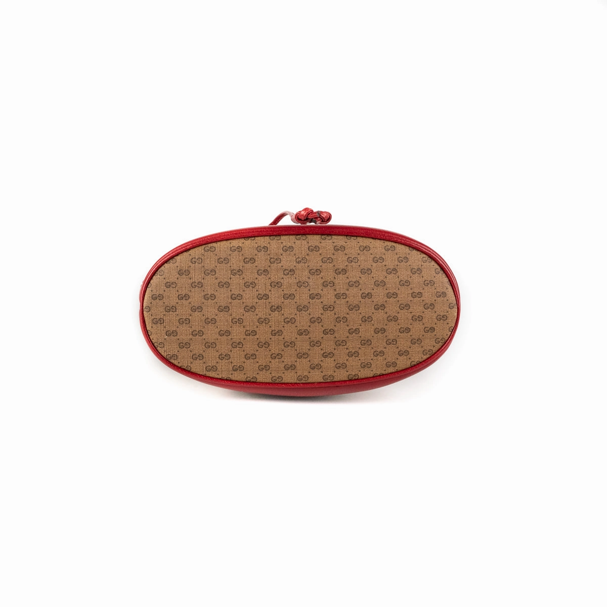 Gucci x Doraemon Bucket Bag Red