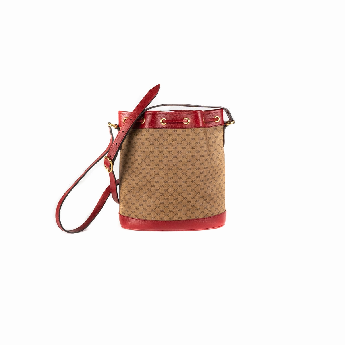 Gucci x Doraemon Bucket Bag Red
