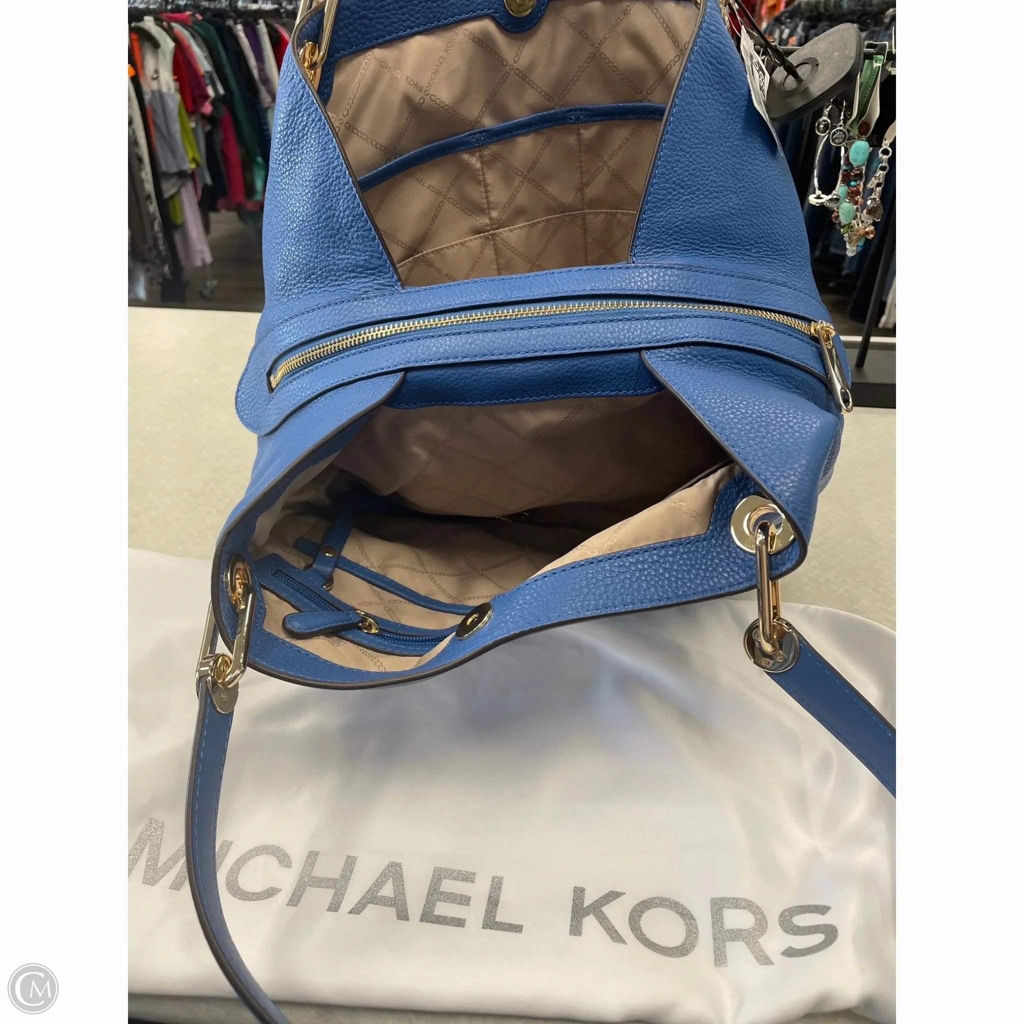 Handbag Designer By Michael Kors, Size: Large