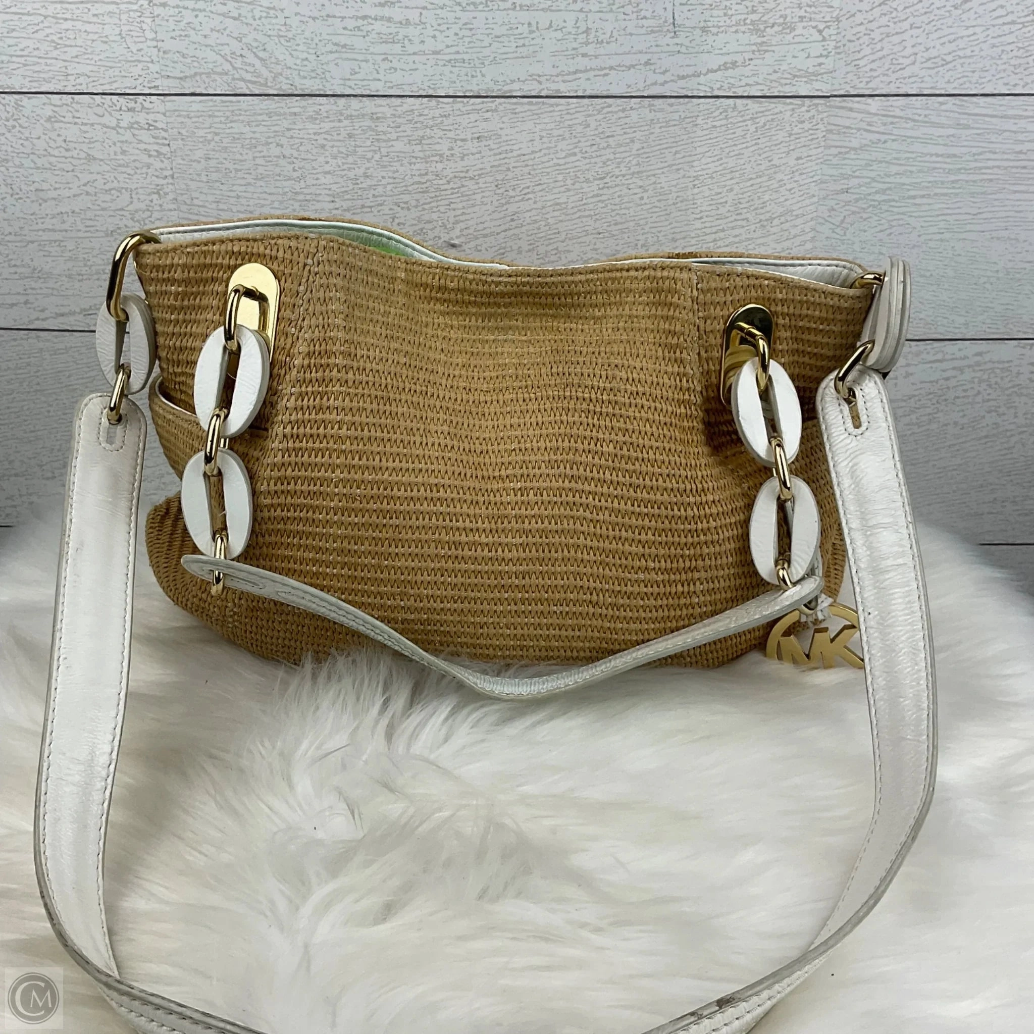 Handbag Designer By Michael Kors, Size: Medium