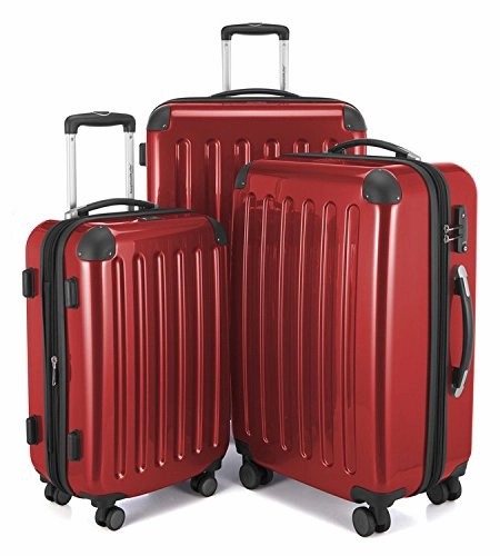 Hauptstadtkoffer Luggages Sets Glossy Suitcase Sets Hardside Spinner Trolley Expandable (20, 24 &