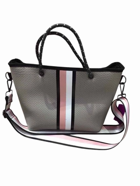 Haute Shore Grey/Pink/White/Black Handbag