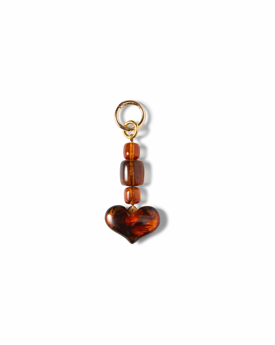 Heart Bag Charm