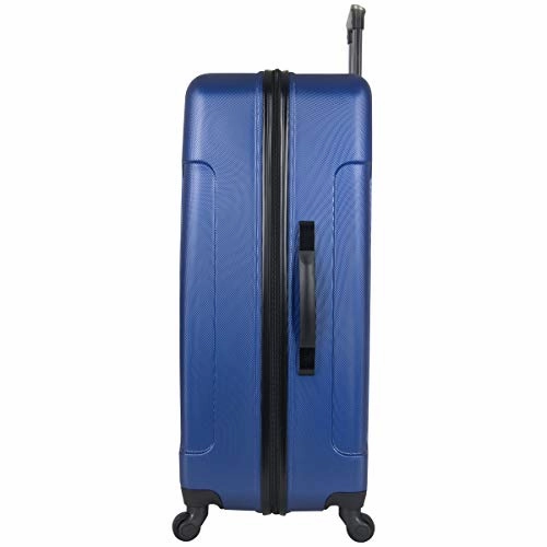 Heritage Travelware Lincoln Park 29" Hardside Lightweight 4-Wheel Spinner Checked Luggage, Cobalt