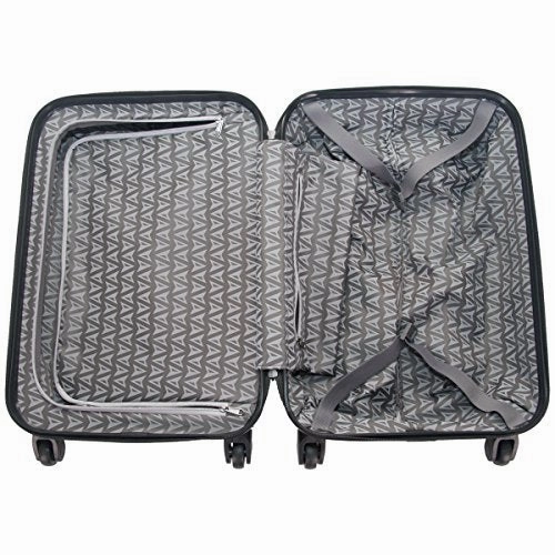 Heritage Travelware Lincoln Park 29" Hardside Lightweight 4-Wheel Spinner Checked Luggage, Cobalt