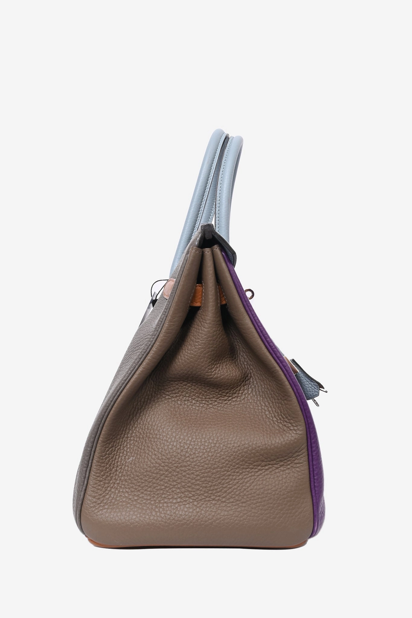 Hermes 2012 Clemence Leather Arlequin Birkin 35