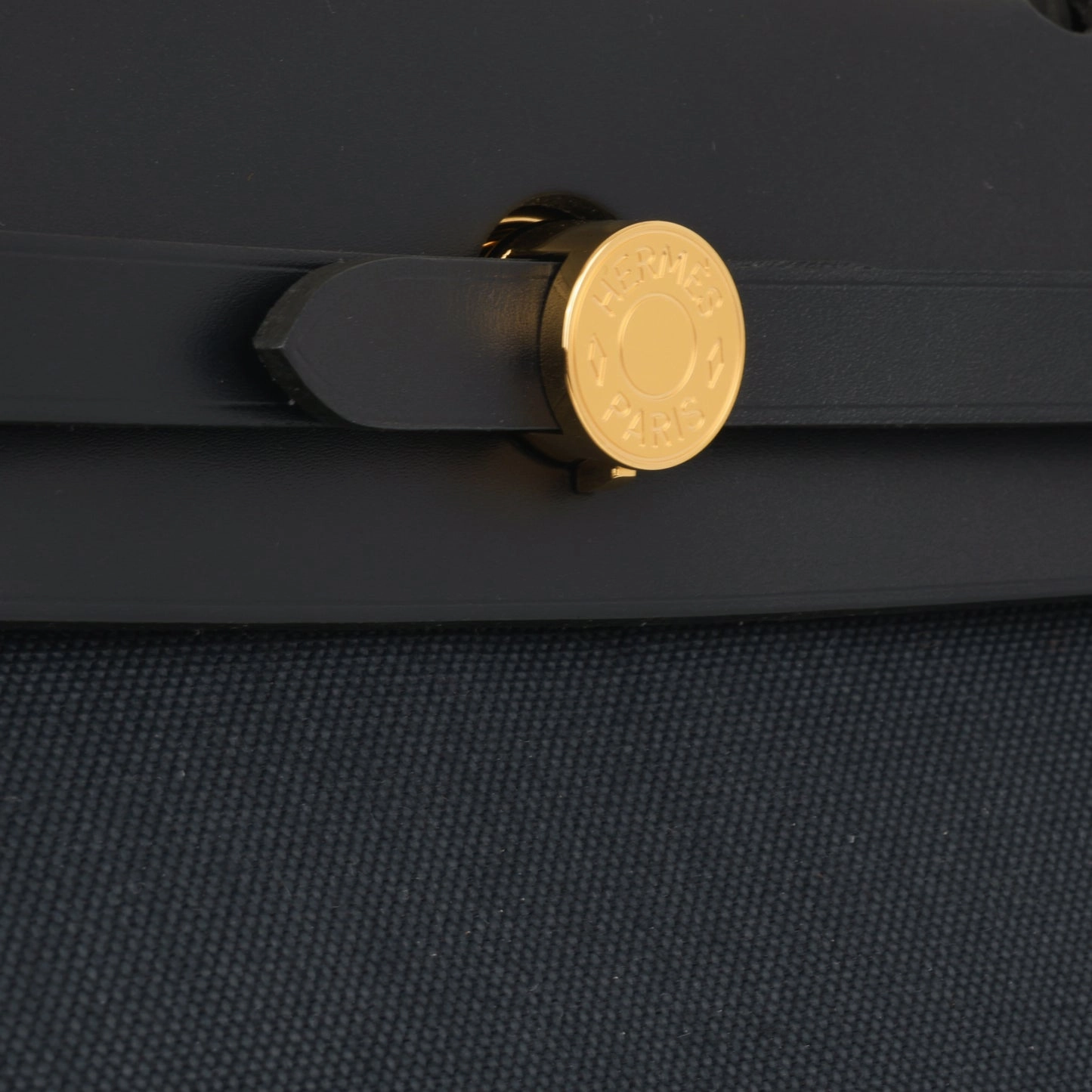 Hermes - Herbag 31 - Bleu Marine Canvas / Hunter GHW - Unused - 2020