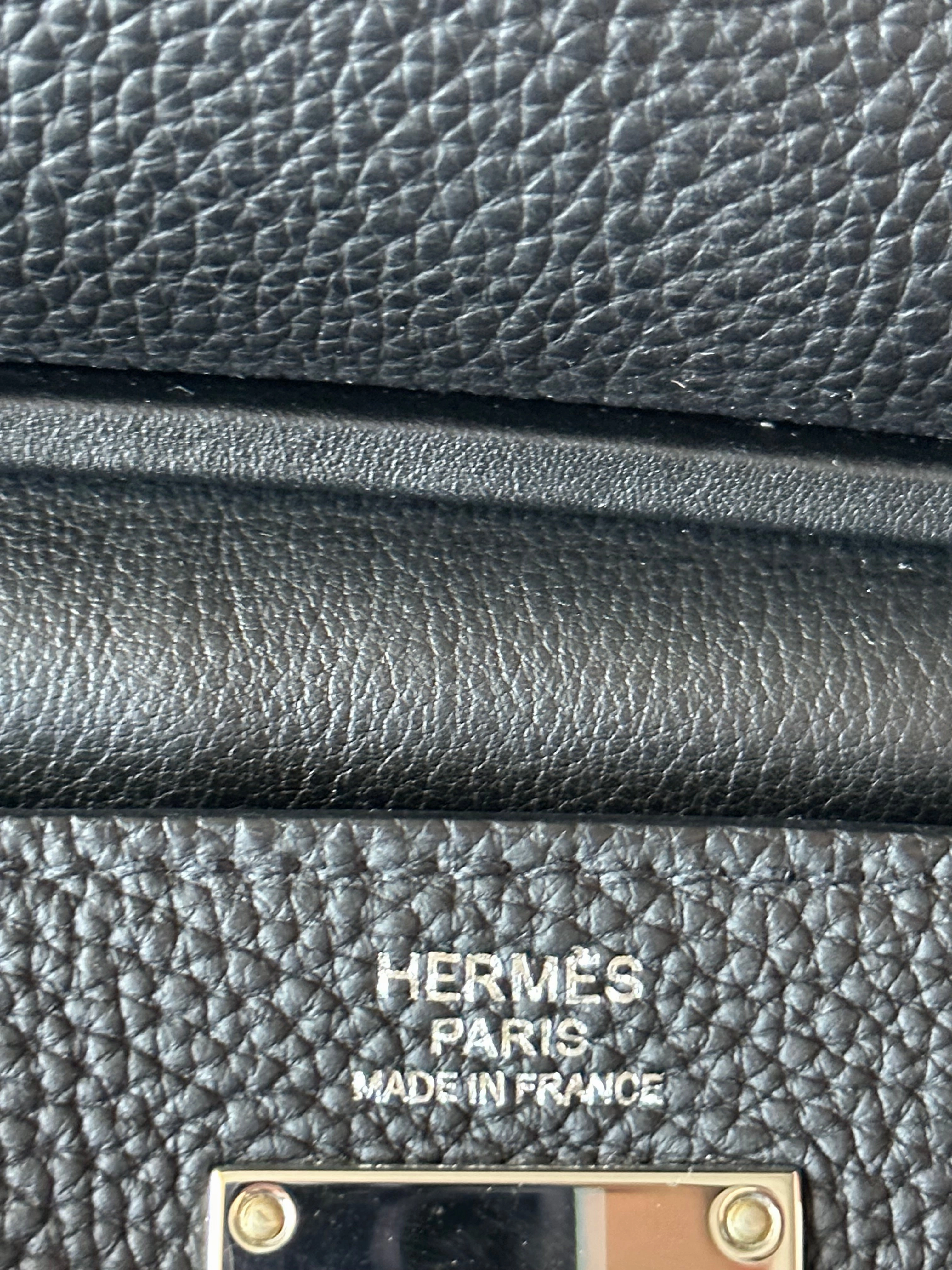 Hermes Black HAC A Dos PM Backpack