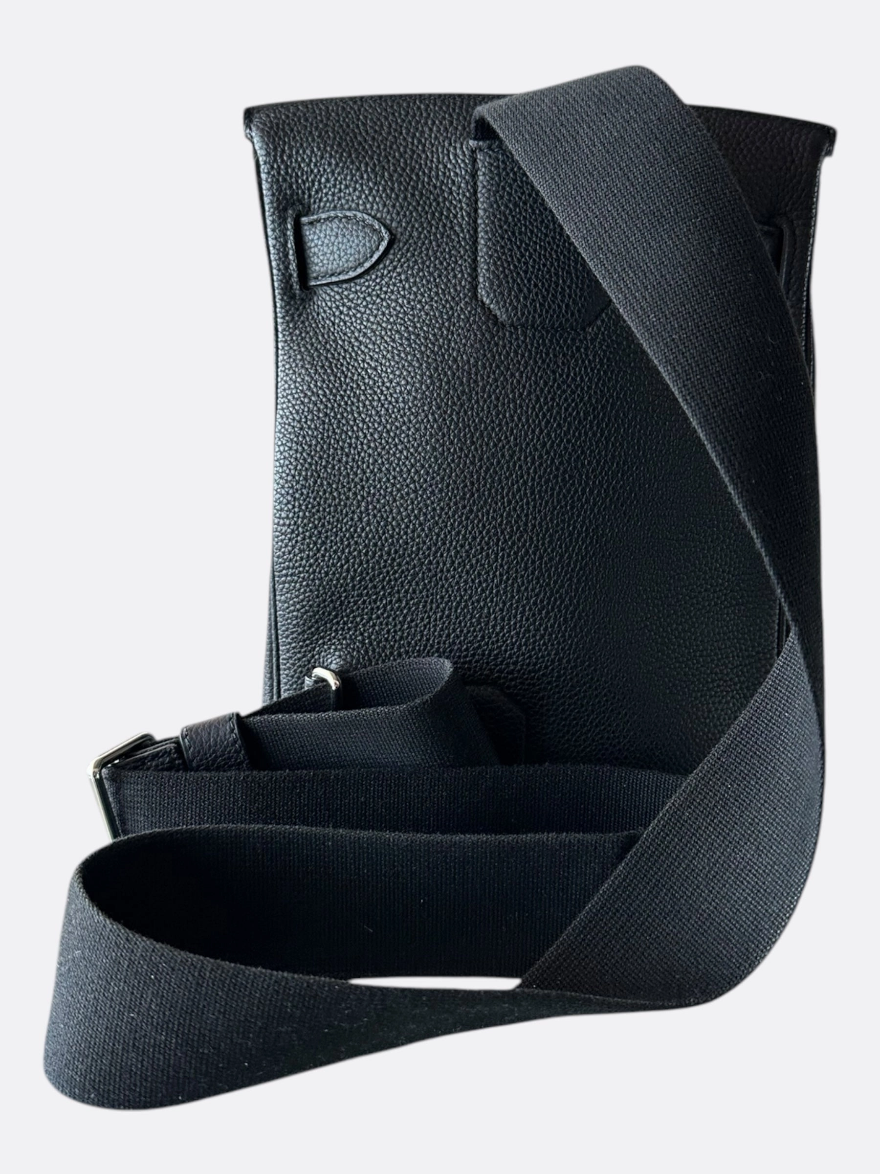 Hermes Black HAC A Dos PM Backpack