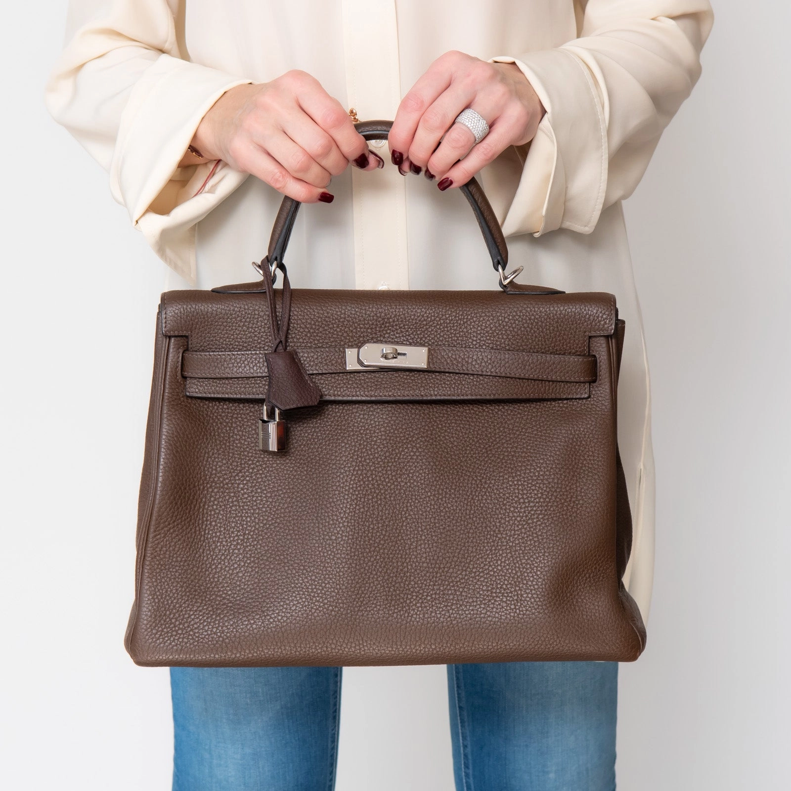 Hermes Brown Kelly 35