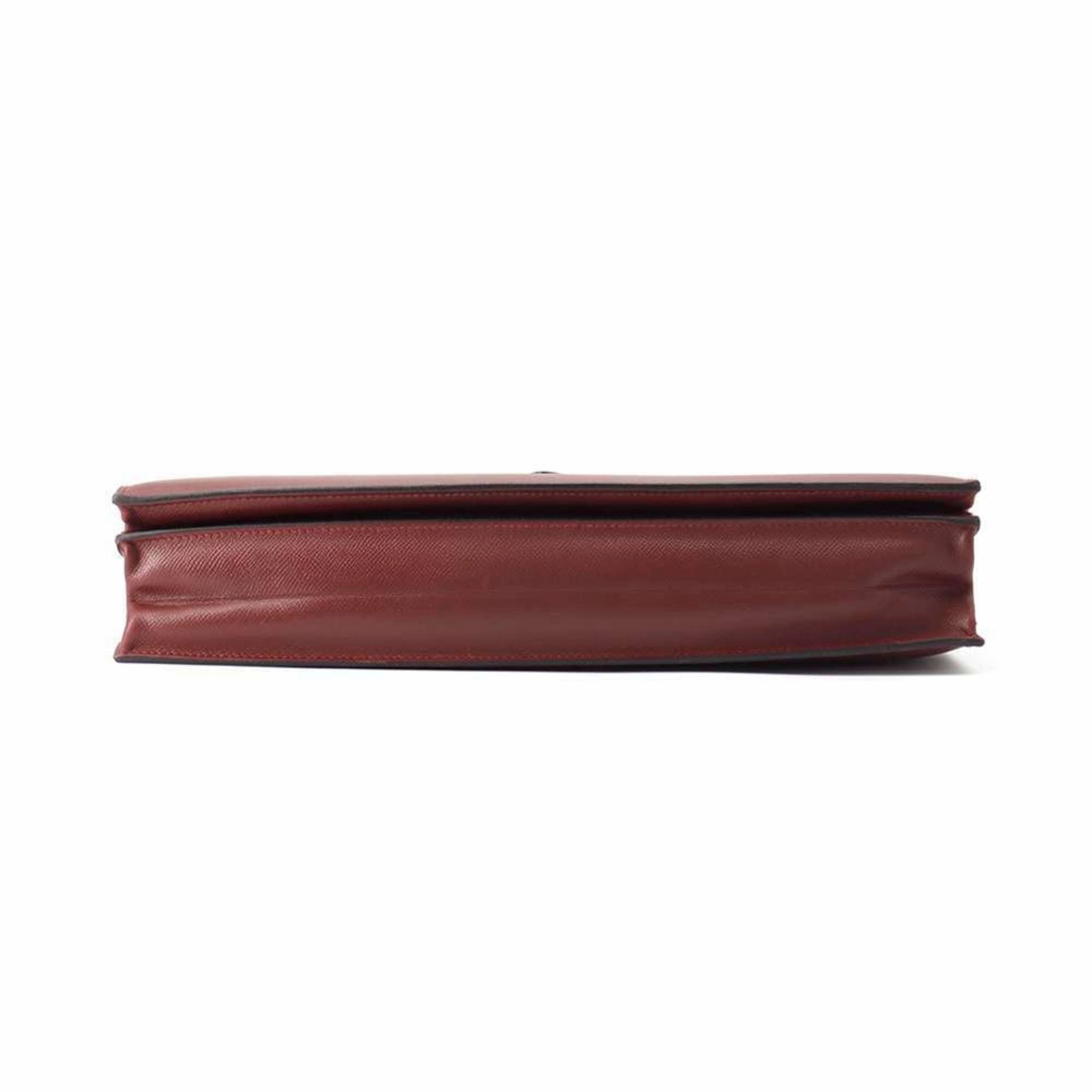 Hermes Courchevel Leather Handbag (Pre-Owned)