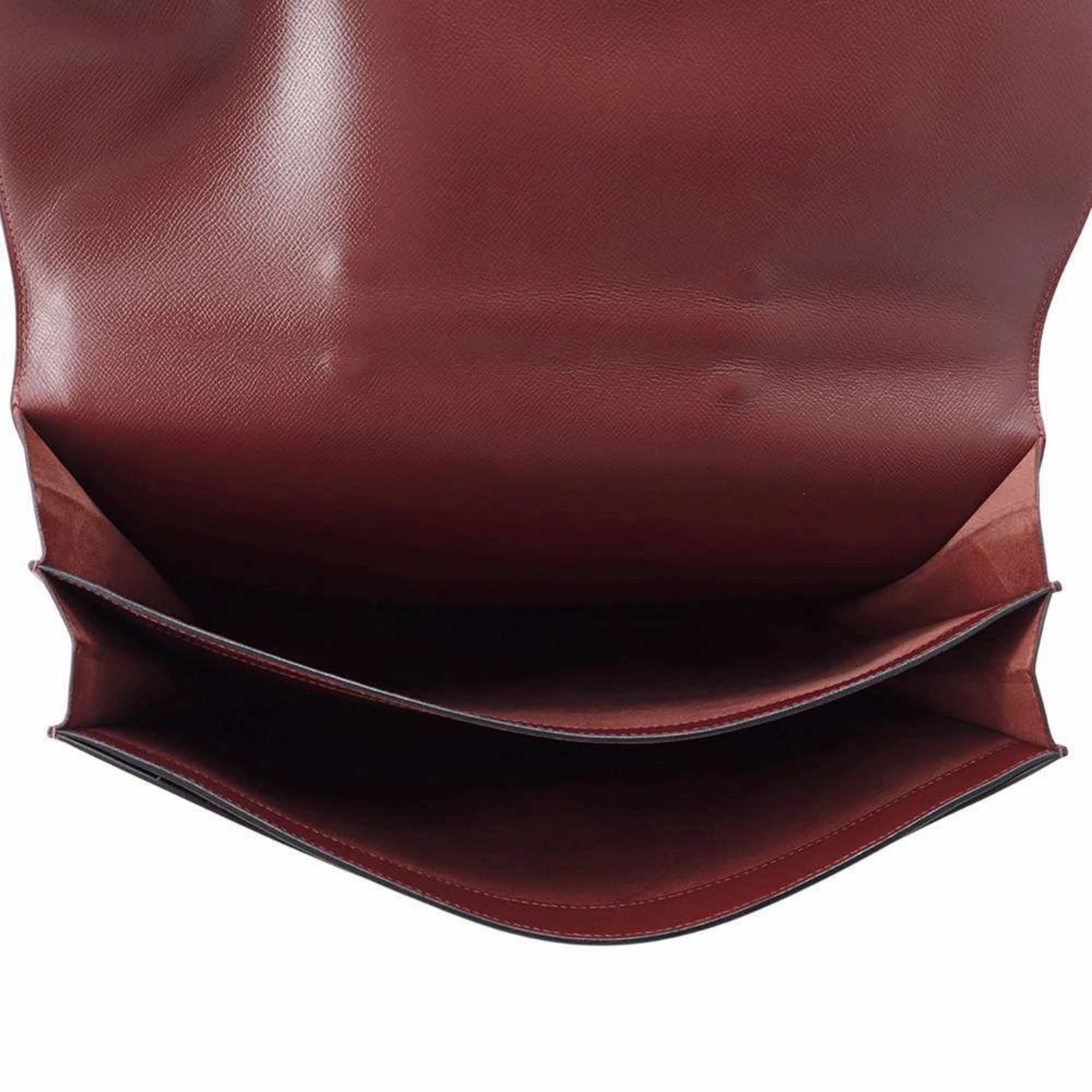 Hermes Courchevel Leather Handbag (Pre-Owned)
