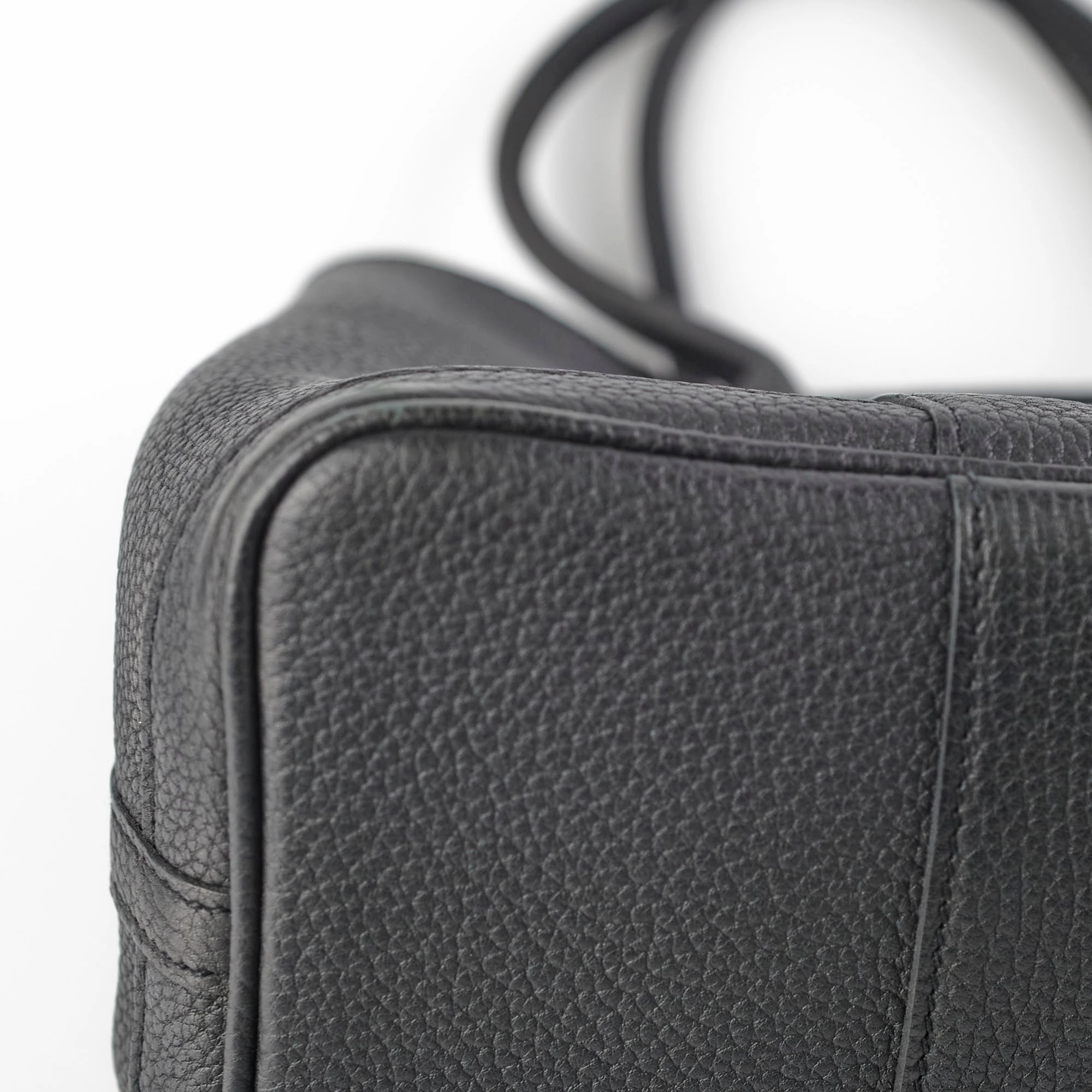 Hermes Garden Party 30 Noir - Q Square Stamp