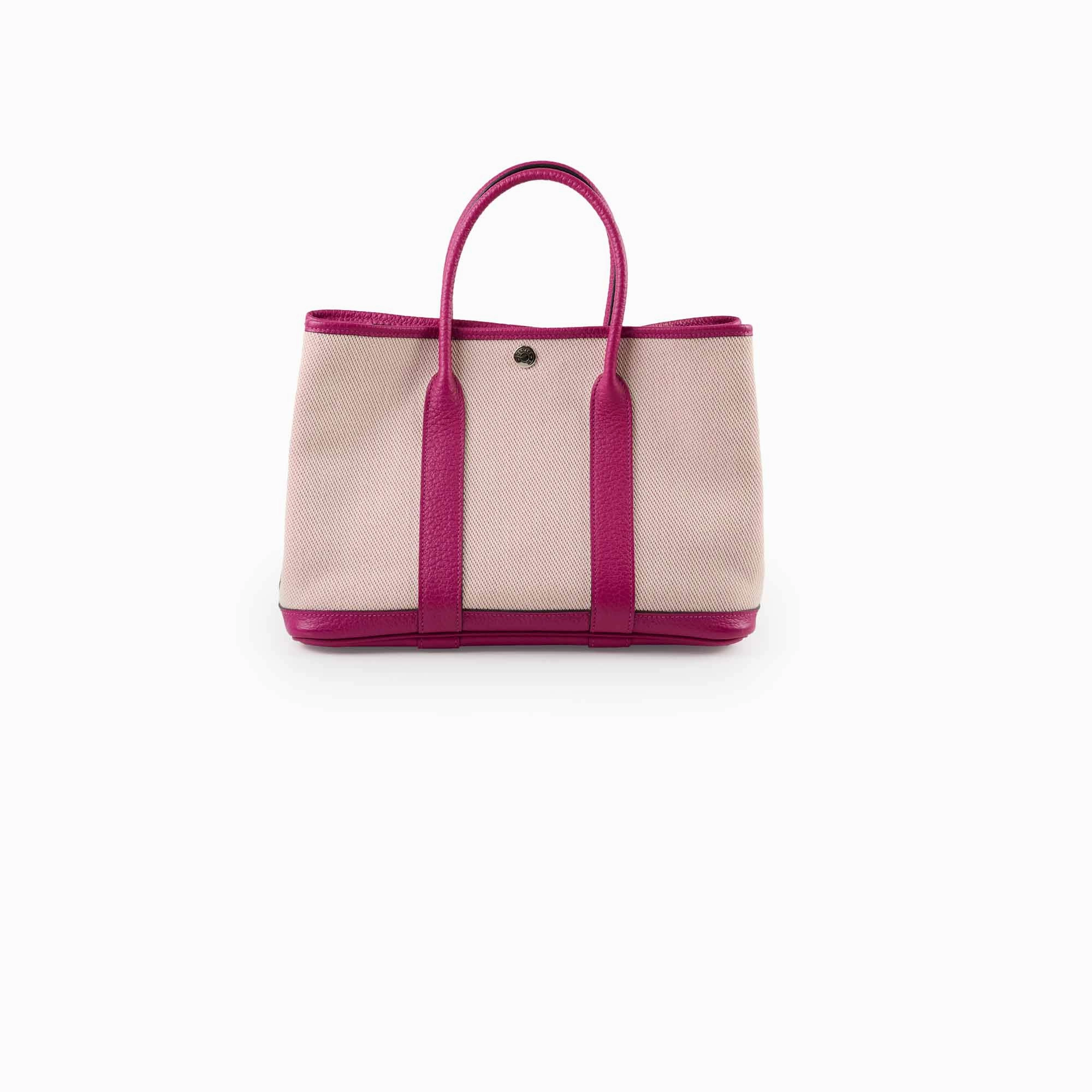 Hermes Garden Party 30 Rose Poupe C Stamp