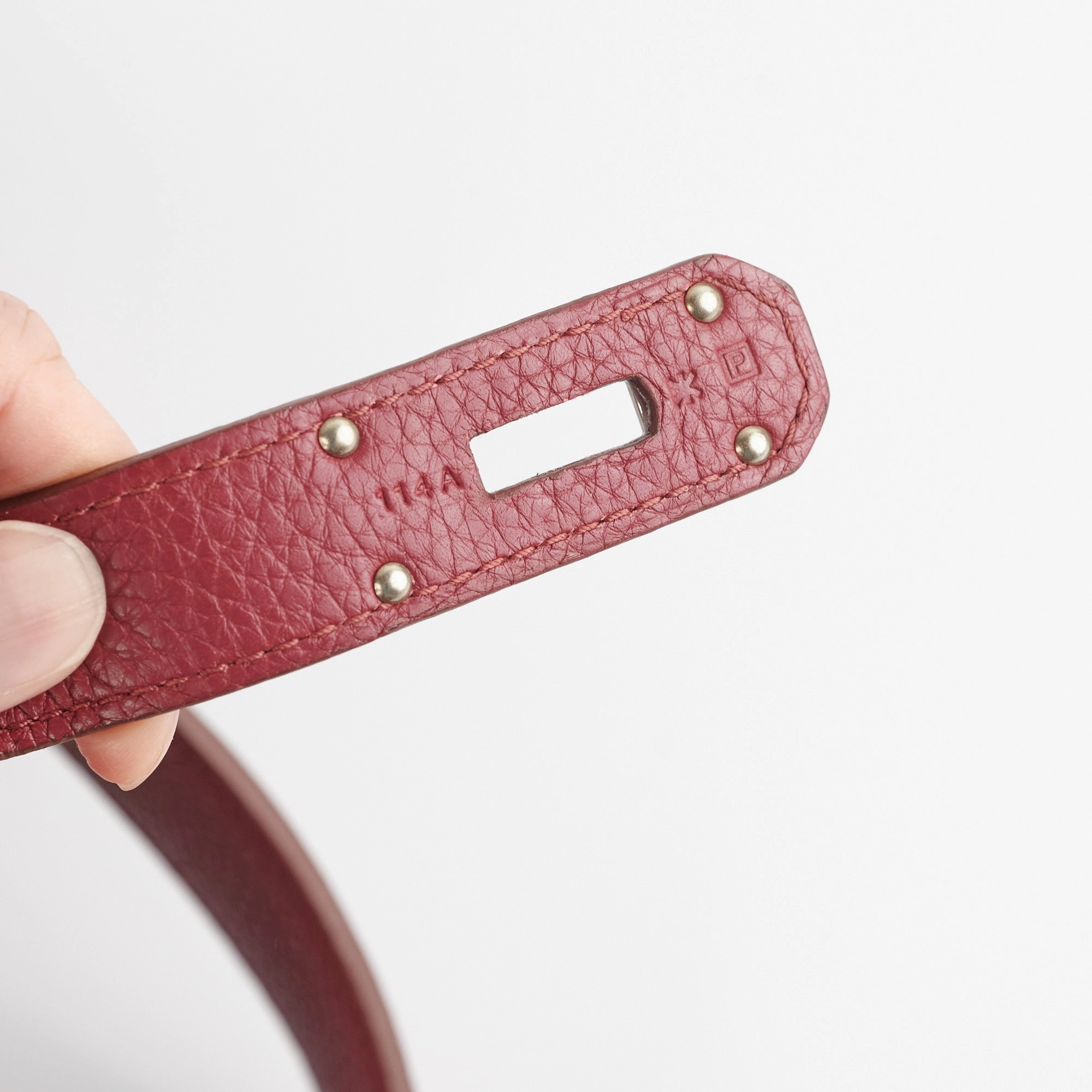 Hermes Jypsire Burgundy 34 - Stamp P Square