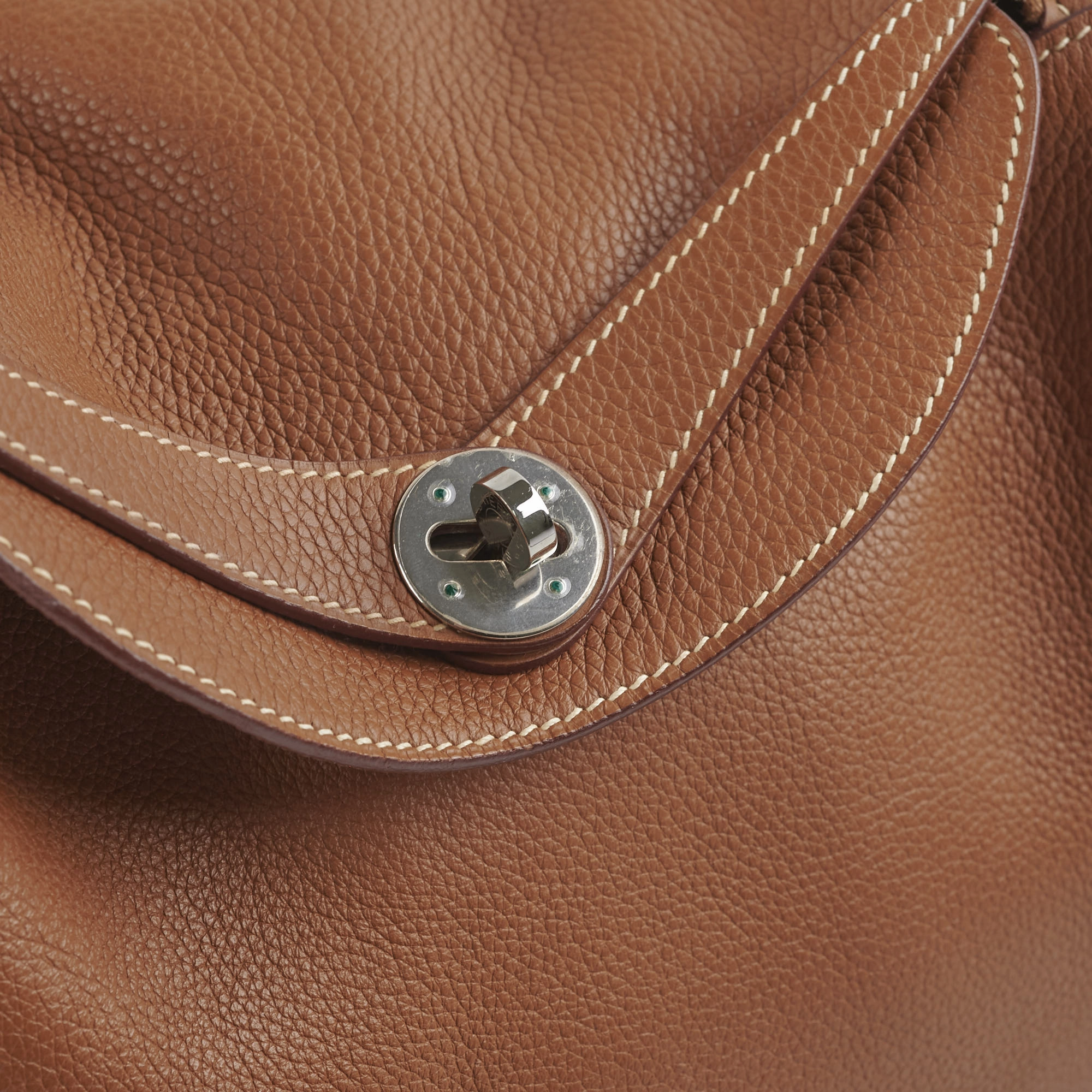 Hermes Lindy 30 Gold - K Square Stamp