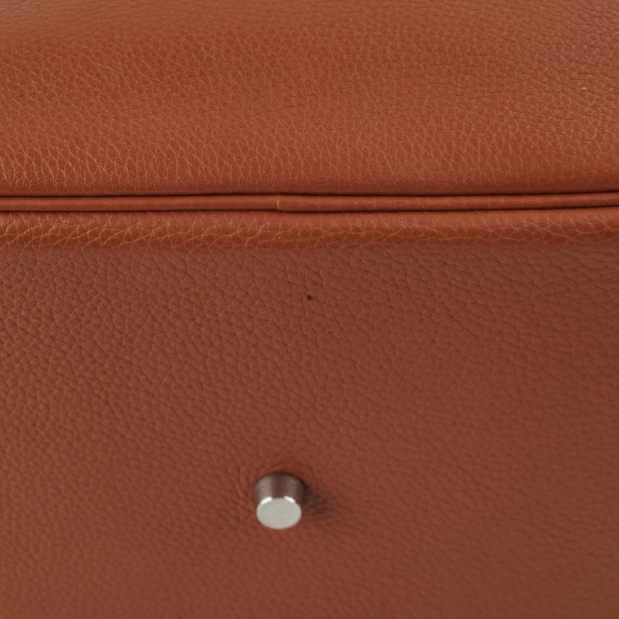 Hermes Lindy 30 Gold - K Square Stamp