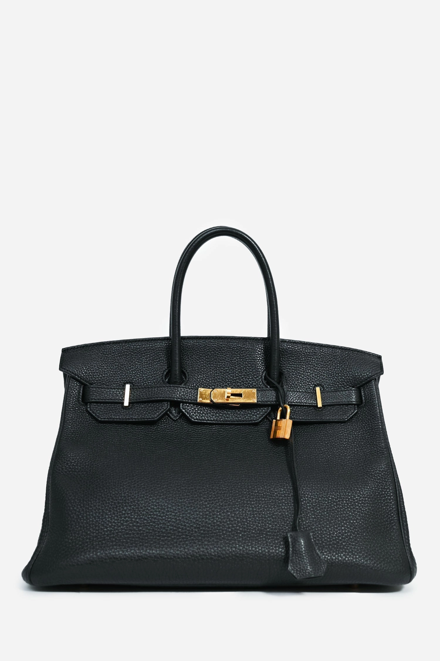 Herms 2012 Black Togo Leather Birkin 35