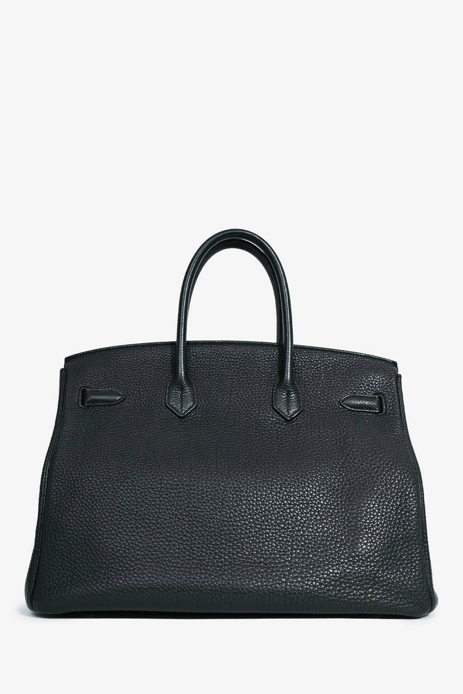 Herms 2012 Black Togo Leather Birkin 35