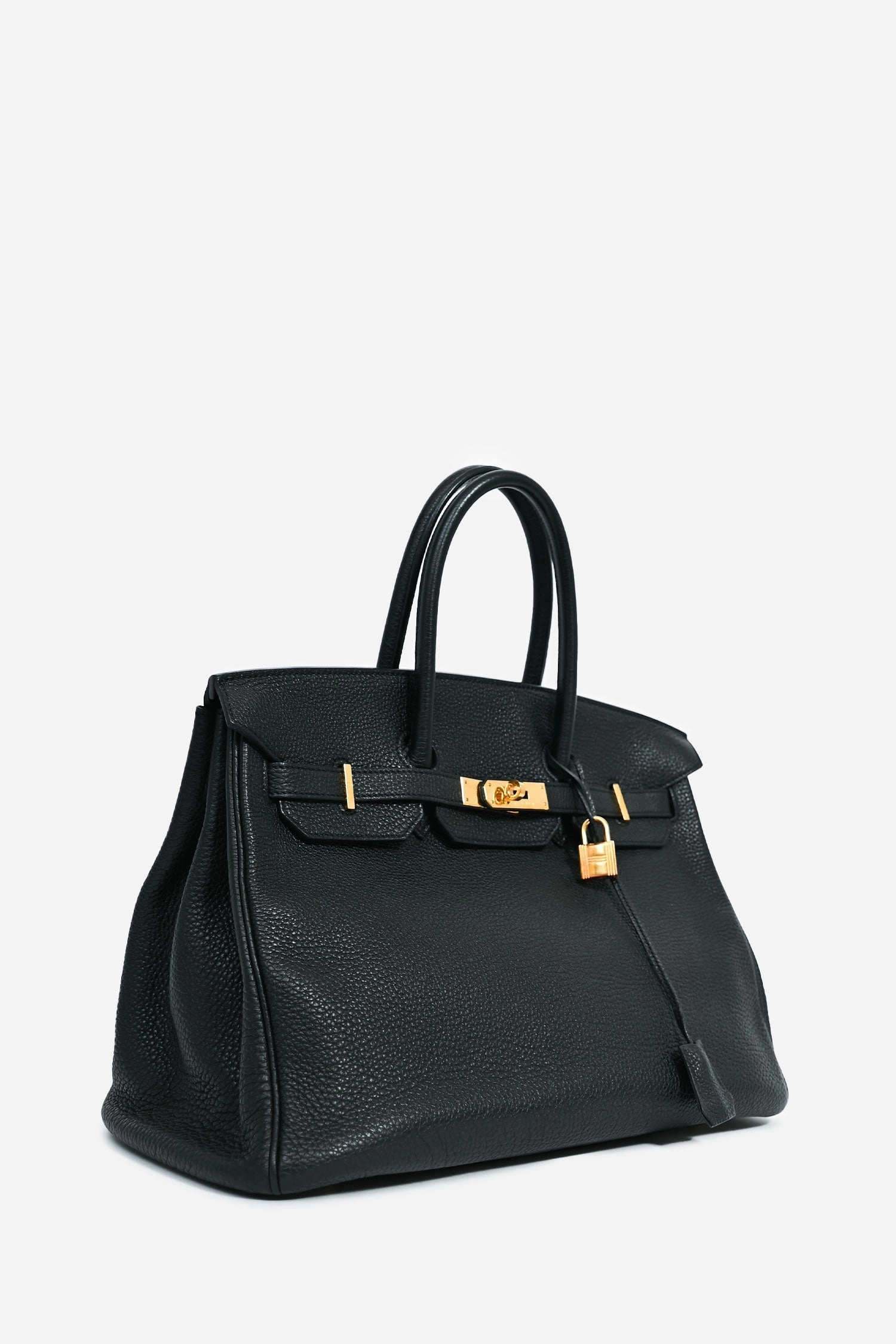 Herms 2012 Black Togo Leather Birkin 35