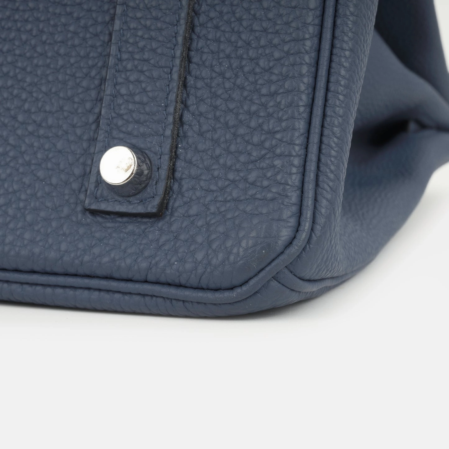 Herms - Birkin 35 - Bleu Brighton Togo PHW - Pre-Loved - 2018
