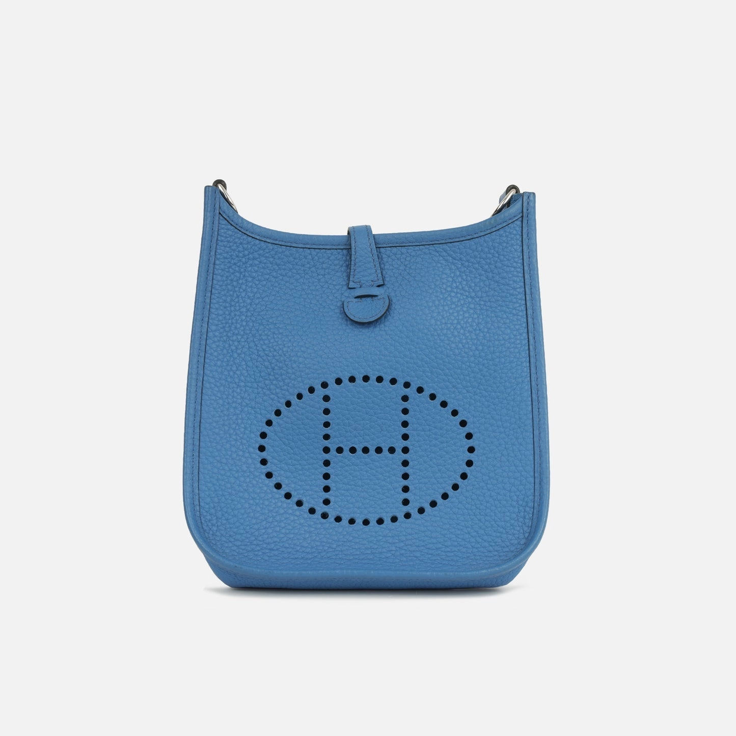 Herms - Evelyne TPM - Blue Mykonos PHW - Pre-Loved - 2019