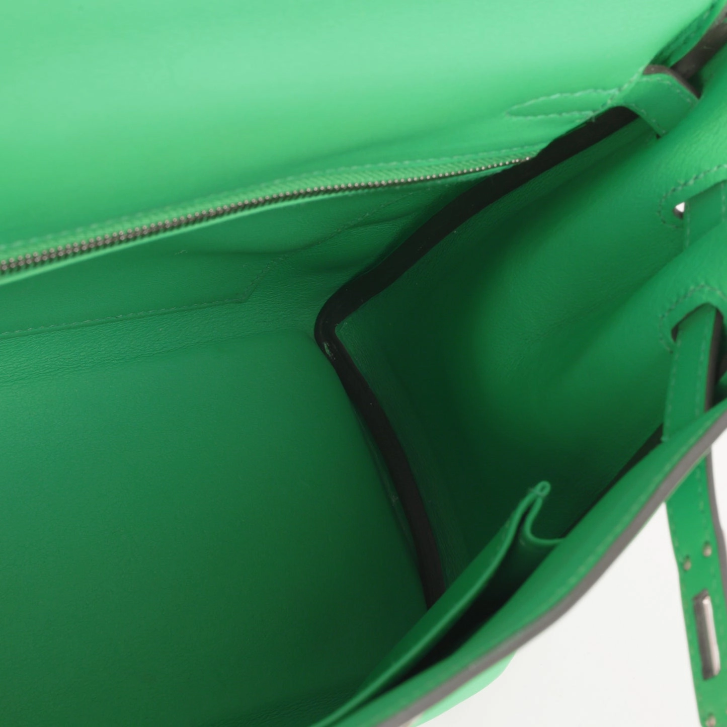 Herms - Kelly 25 - Menthe Swift PHW - Pre-Loved - 2022