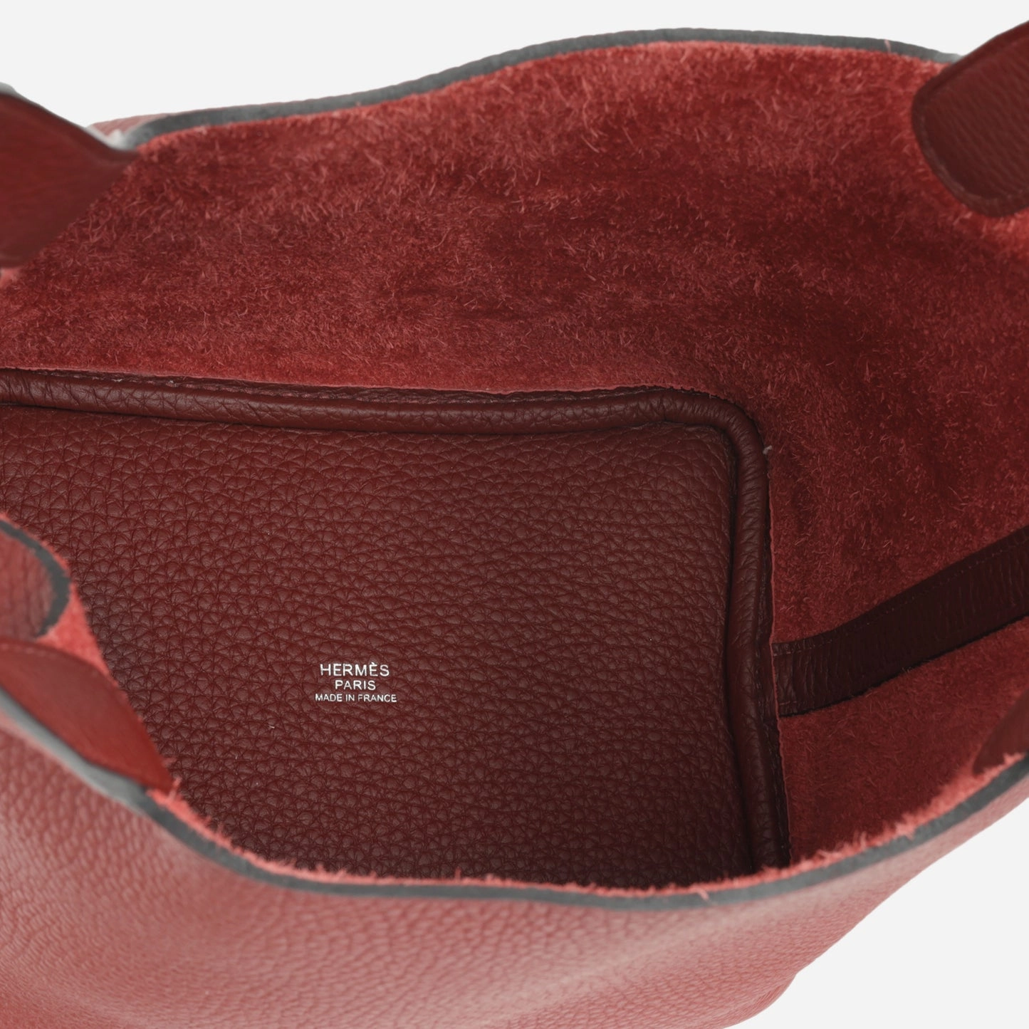Herms - Picotin 18 - Rouge H Clemence PHW - 2022 - Pre-Loved