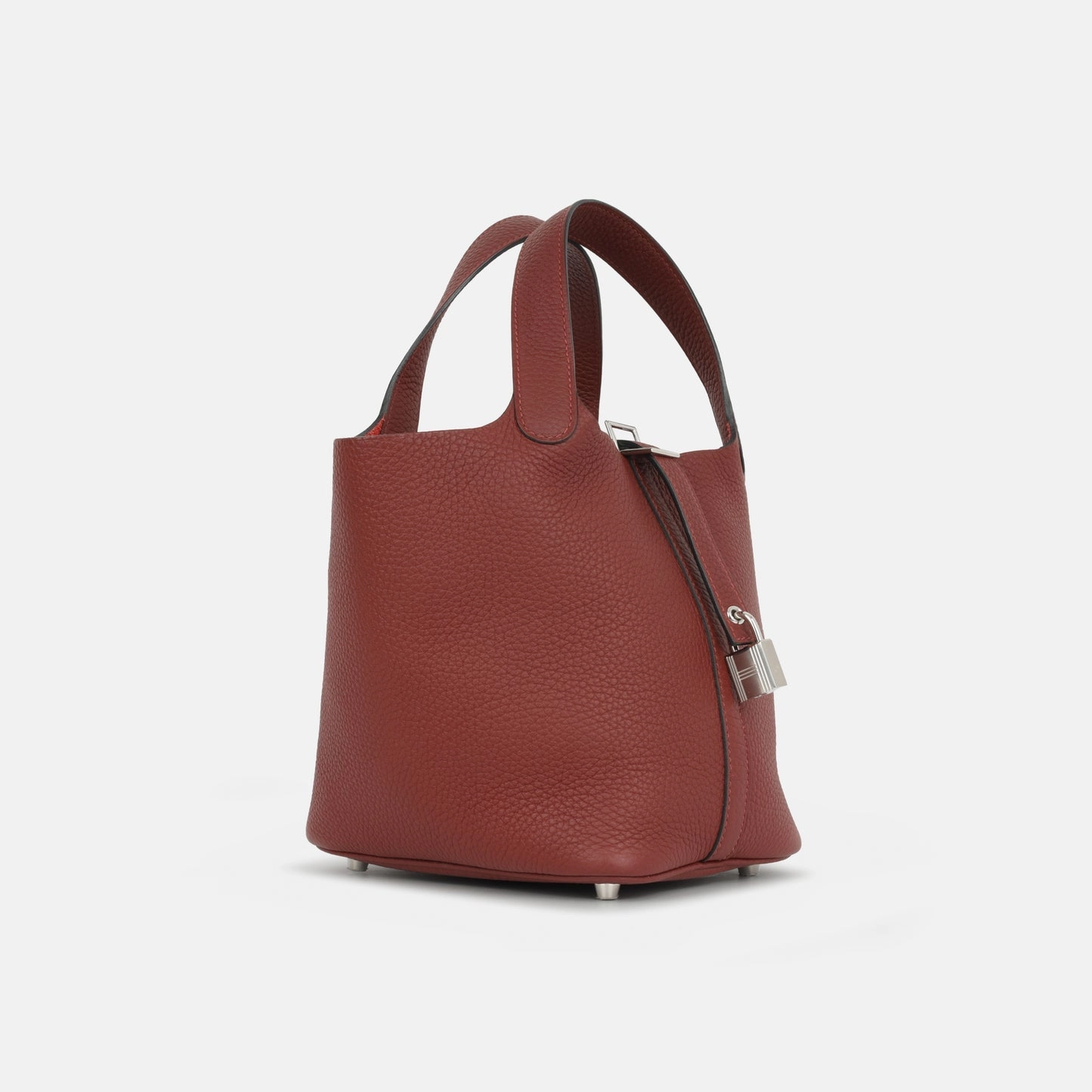 Herms - Picotin 18 - Rouge H Clemence PHW - 2022 - Pre-Loved
