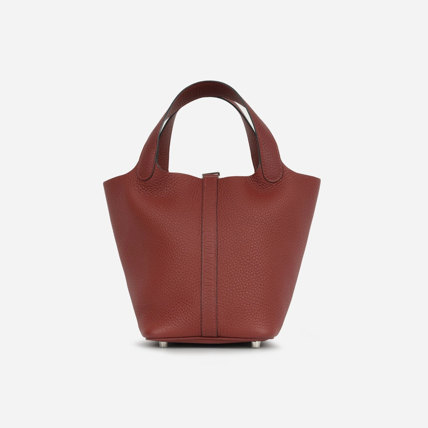 Herms - Picotin 18 - Rouge H Clemence PHW - 2022 - Pre-Loved