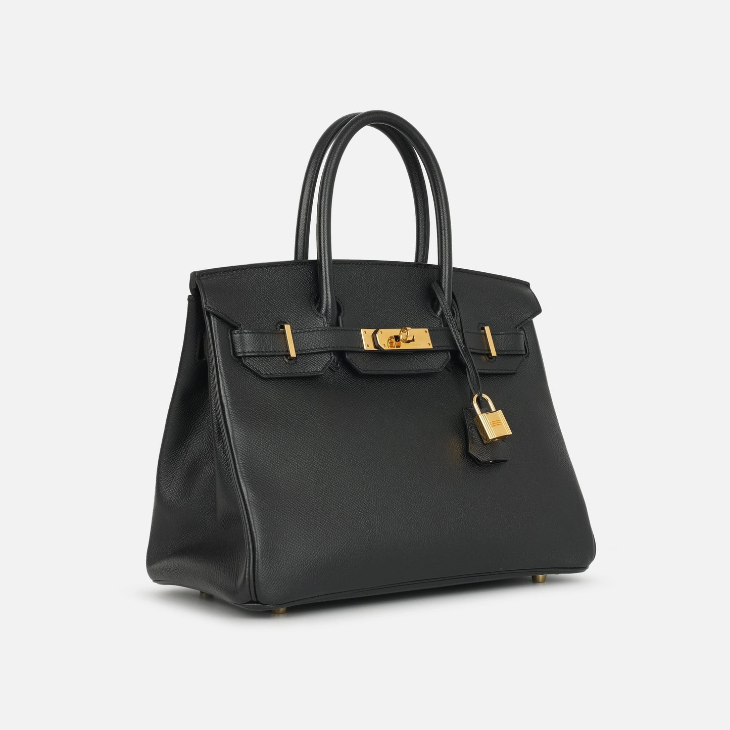 Herms Birkin 30 Noir Epsom GHW