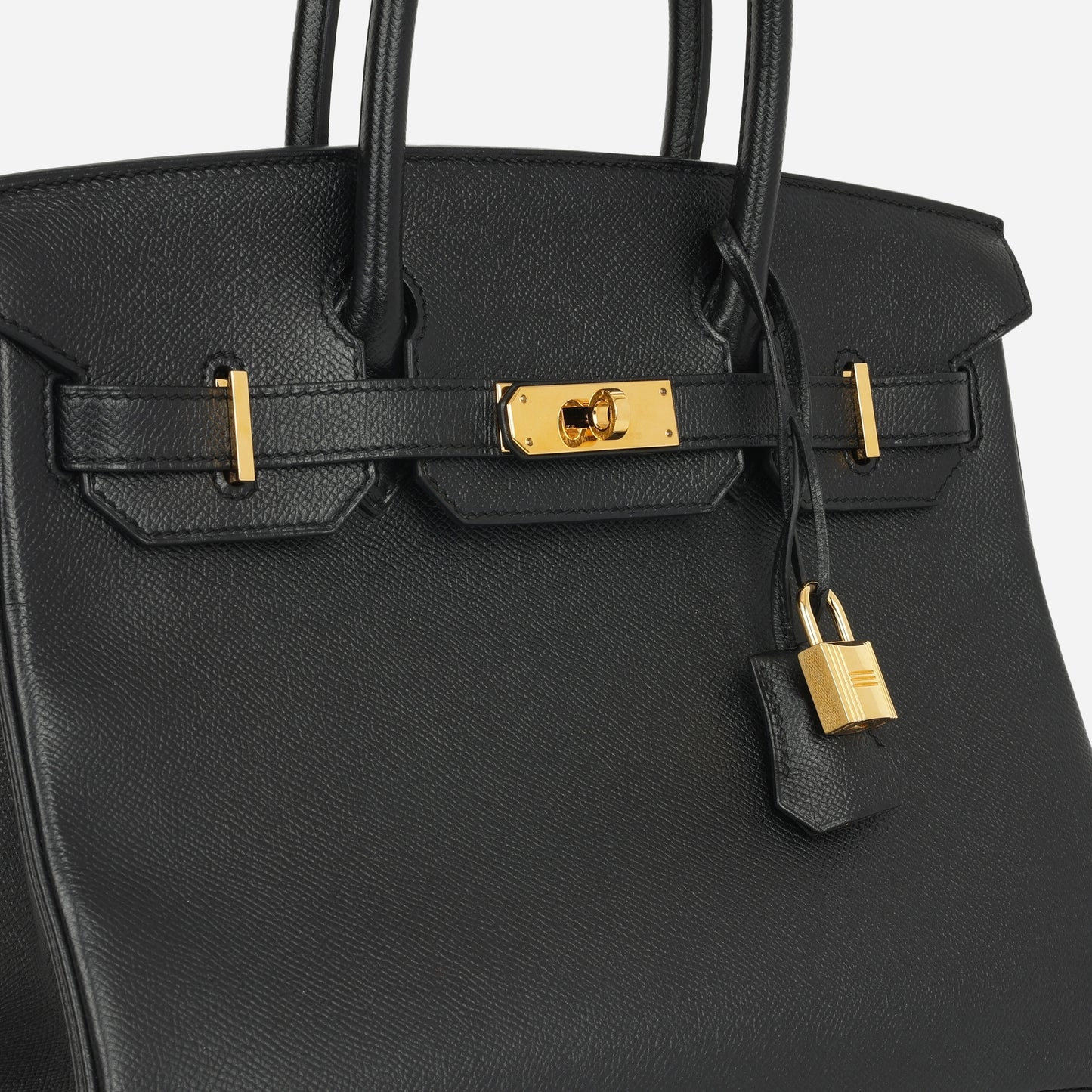 Herms Birkin 30 Noir Epsom GHW