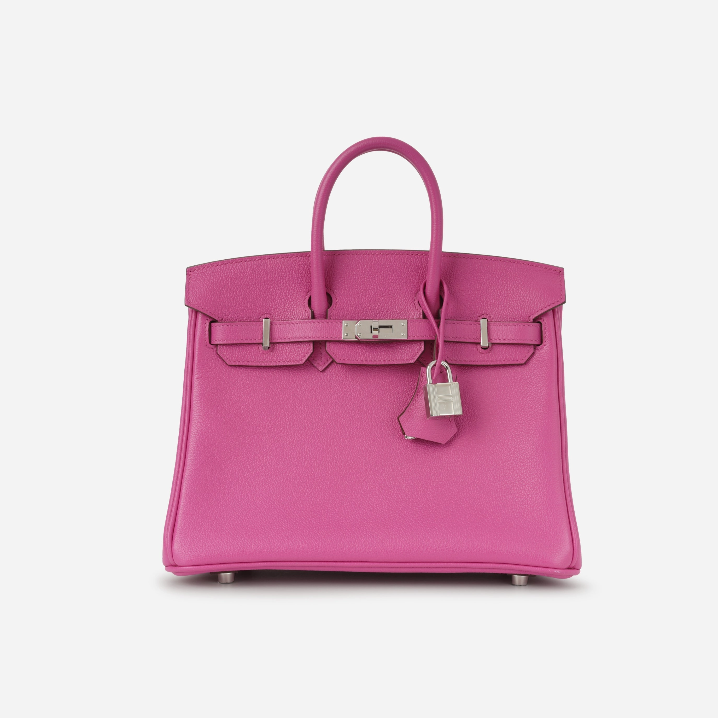 Herms Herms Birkin 25 Verso - Magnolia / Sienne