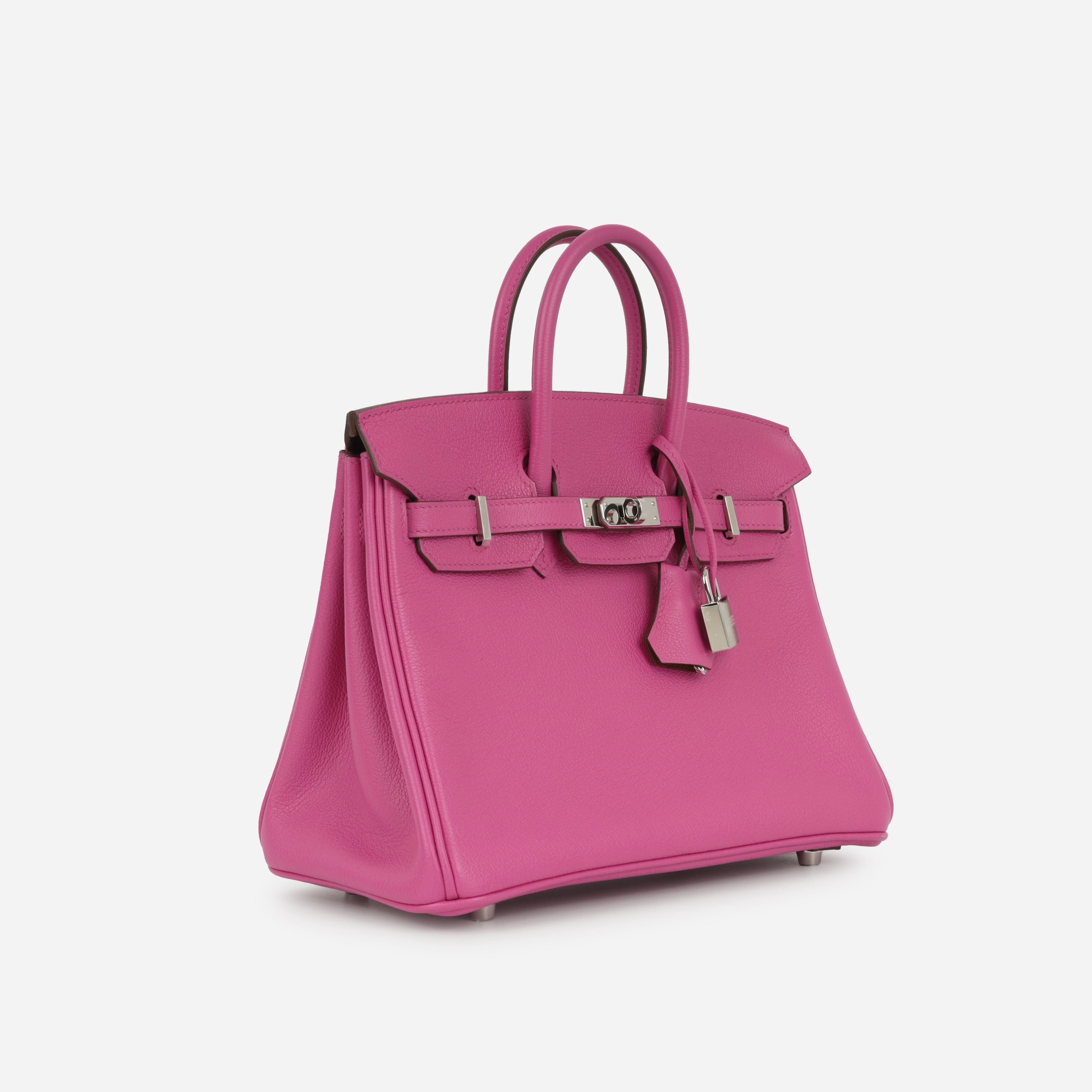 Herms Herms Birkin 25 Verso - Magnolia / Sienne