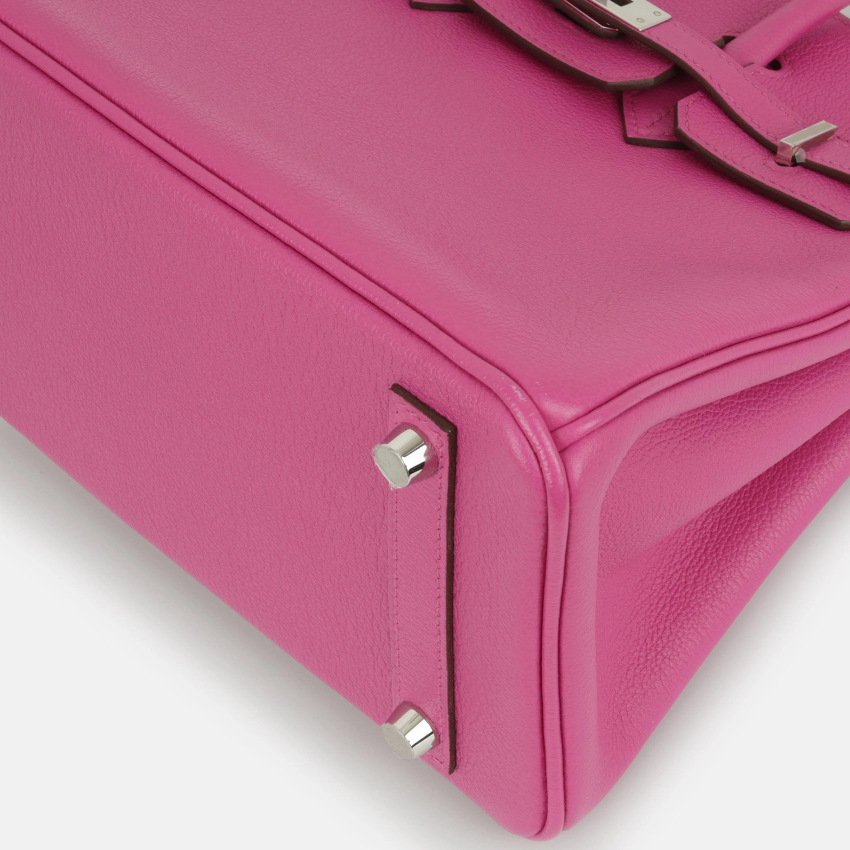 Herms Herms Birkin 25 Verso - Magnolia / Sienne