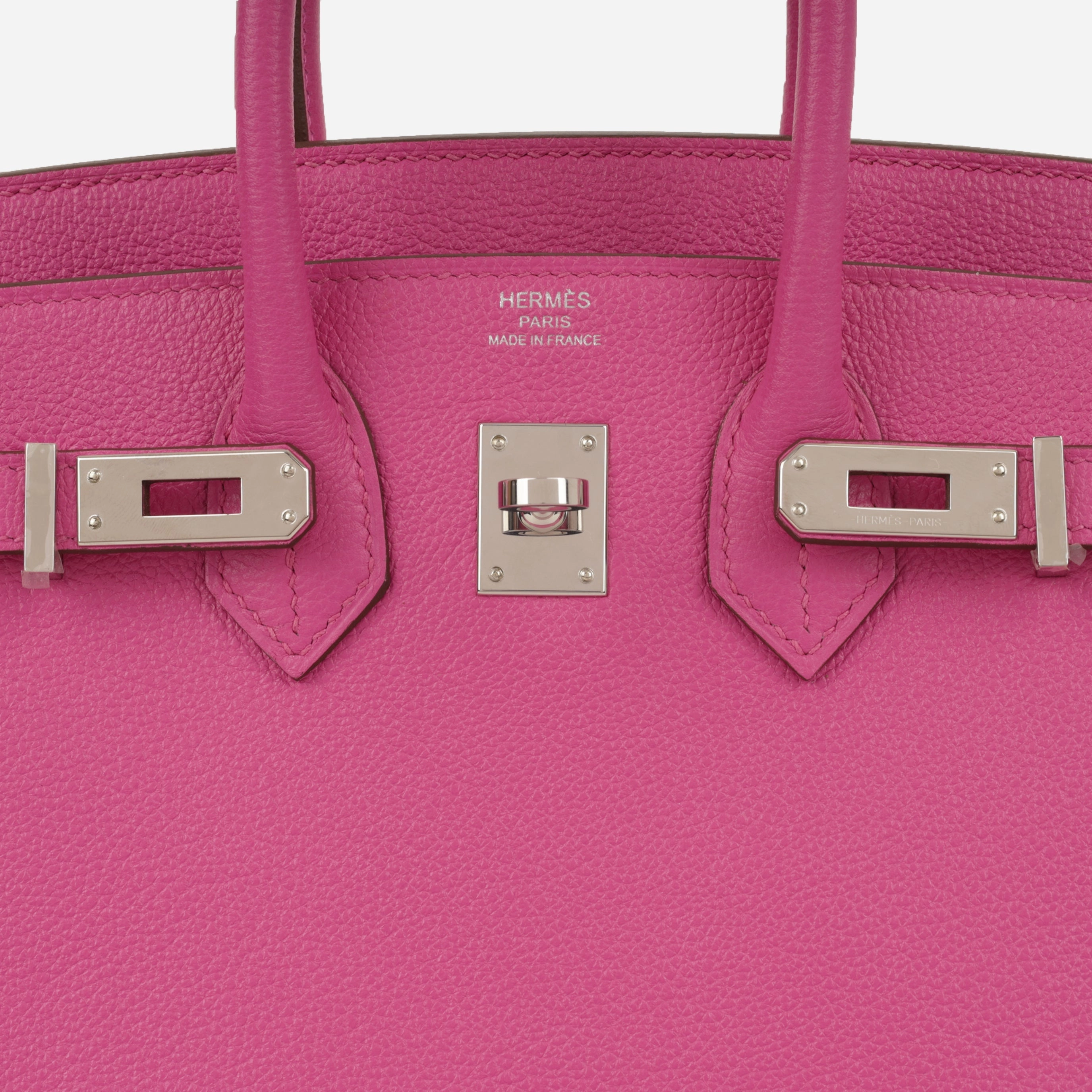 Herms Herms Birkin 25 Verso - Magnolia / Sienne