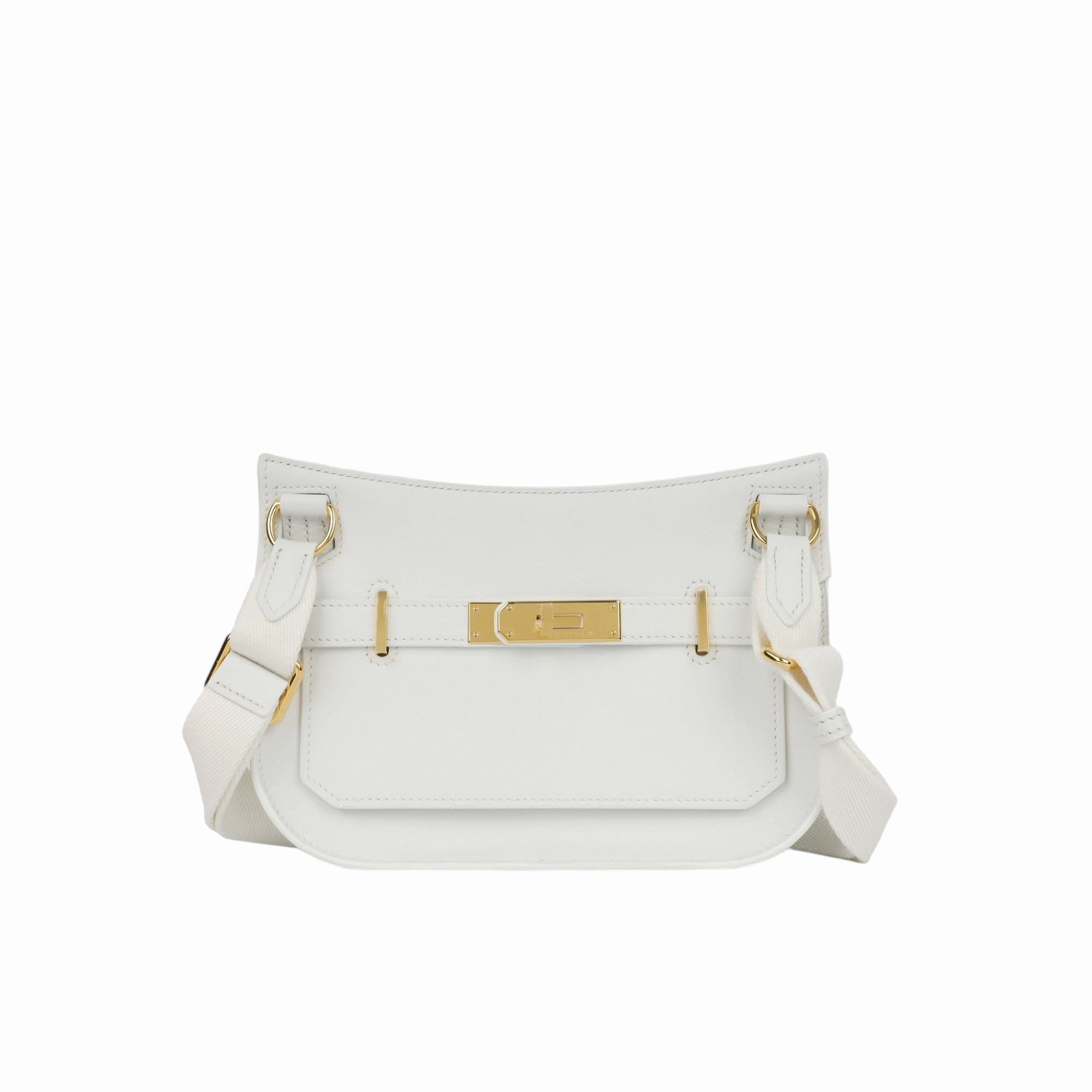 Herms Mini Jypsiere - New White (NWT)