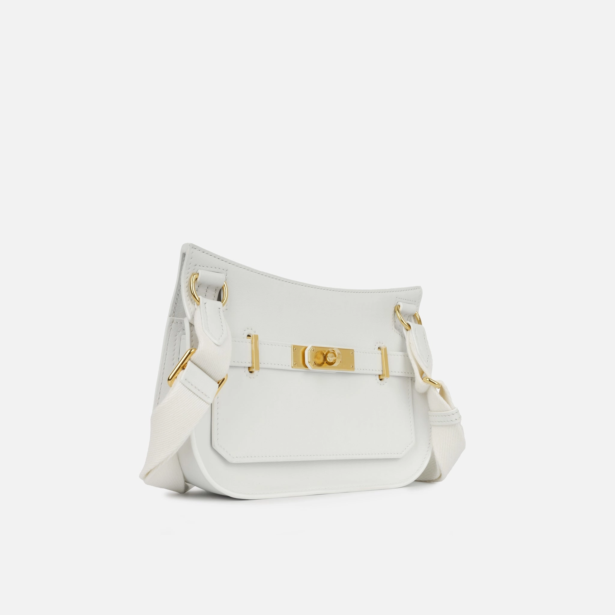 Herms Mini Jypsiere - New White (NWT)