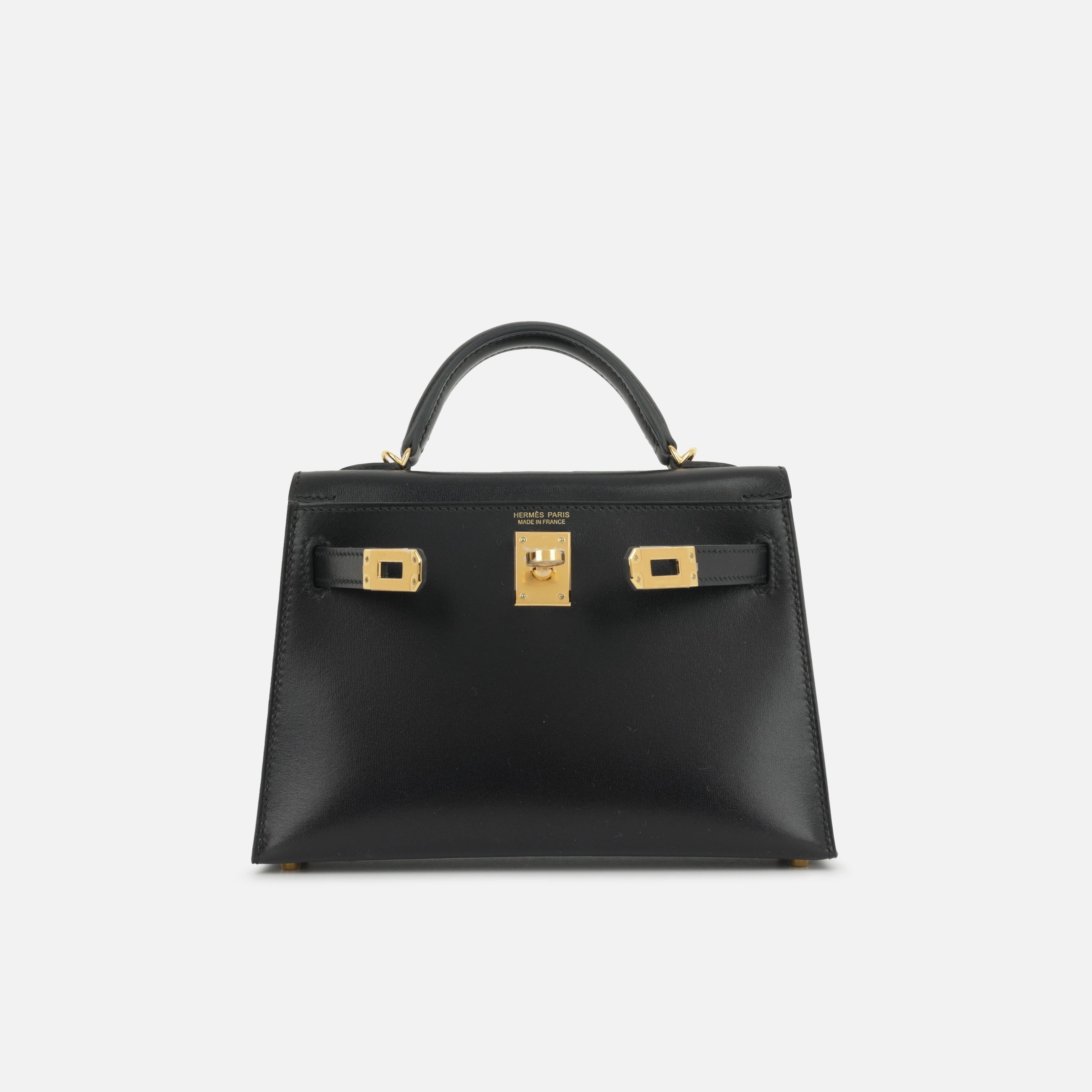 Herms Mini Kelly - Noir