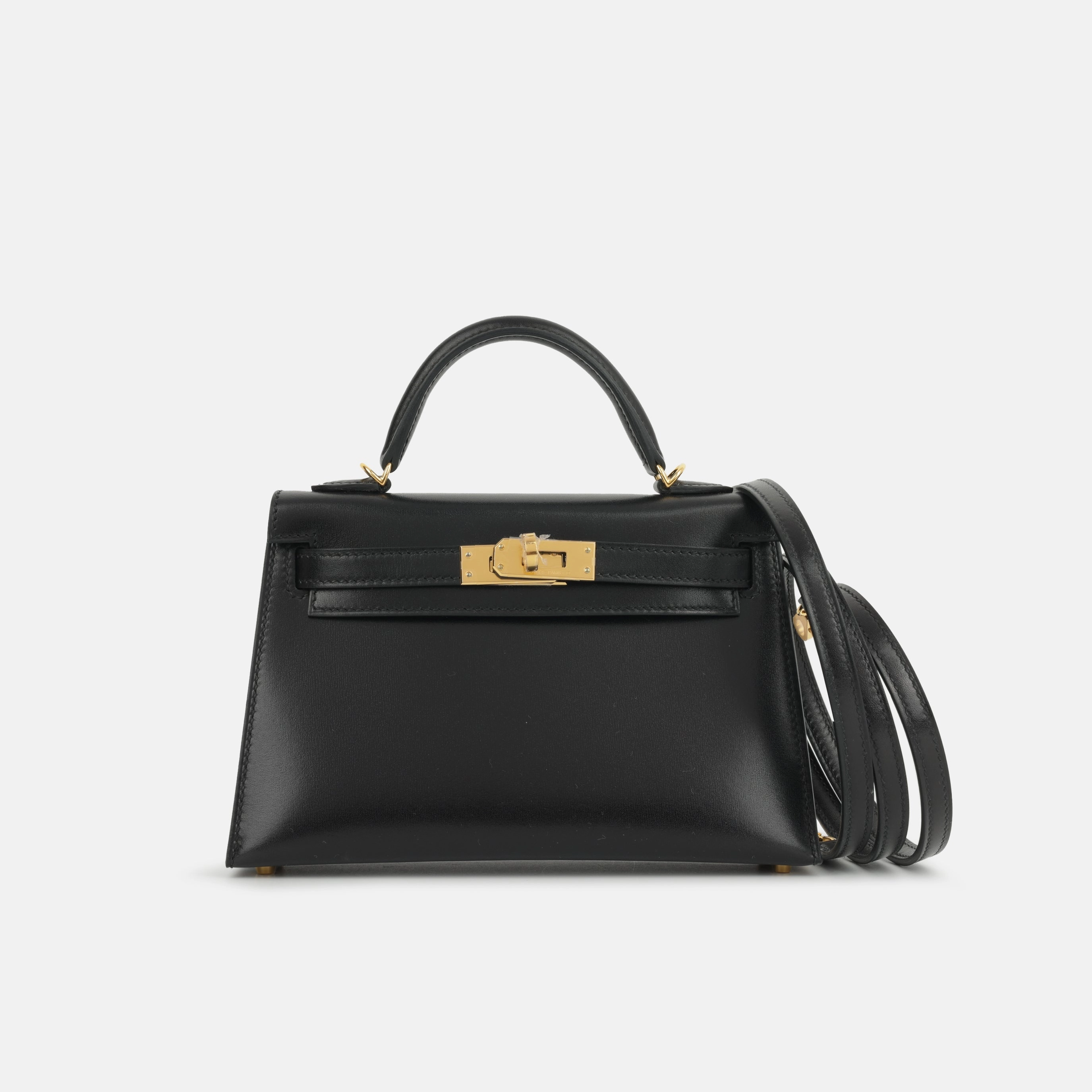 Herms Mini Kelly - Noir