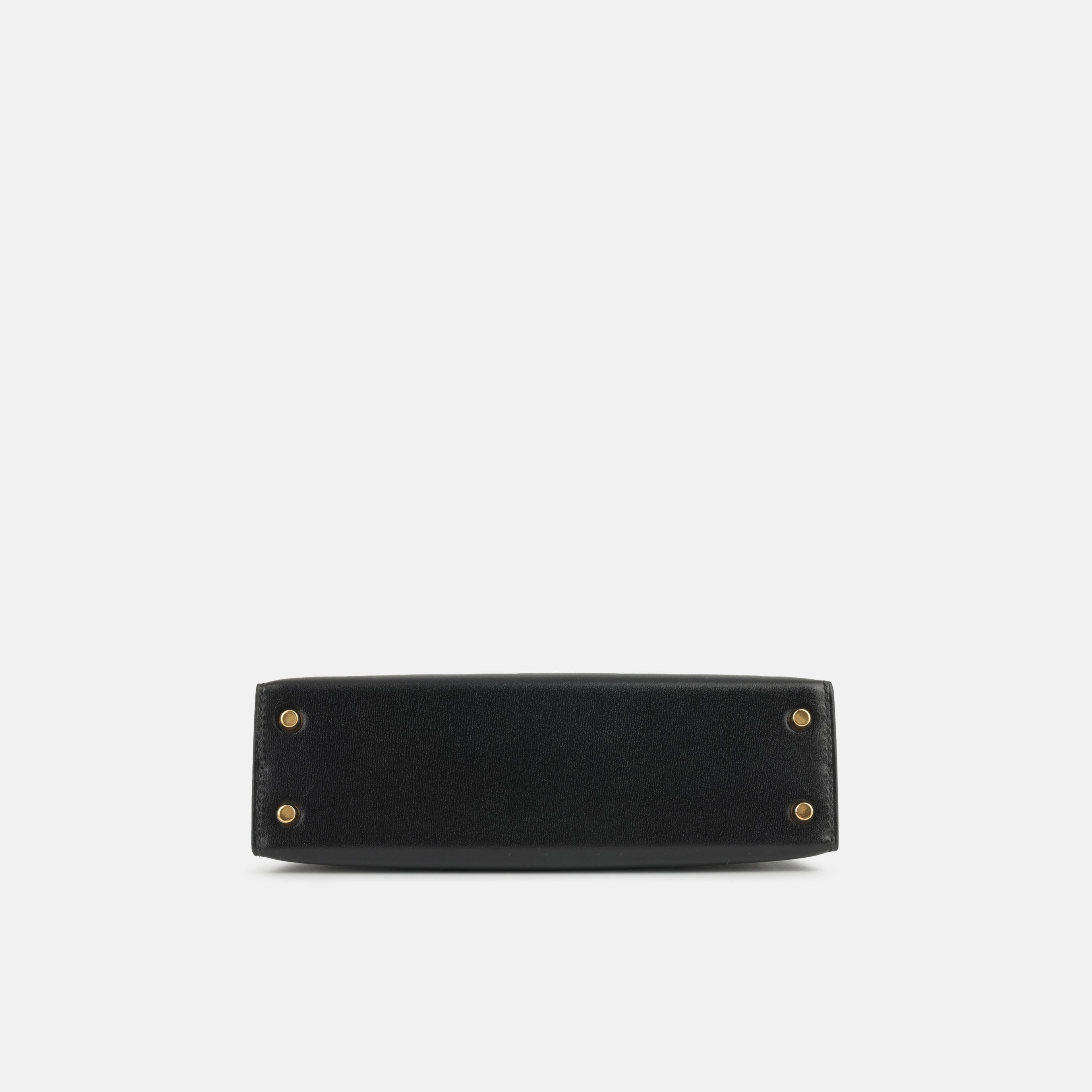 Herms Mini Kelly - Noir