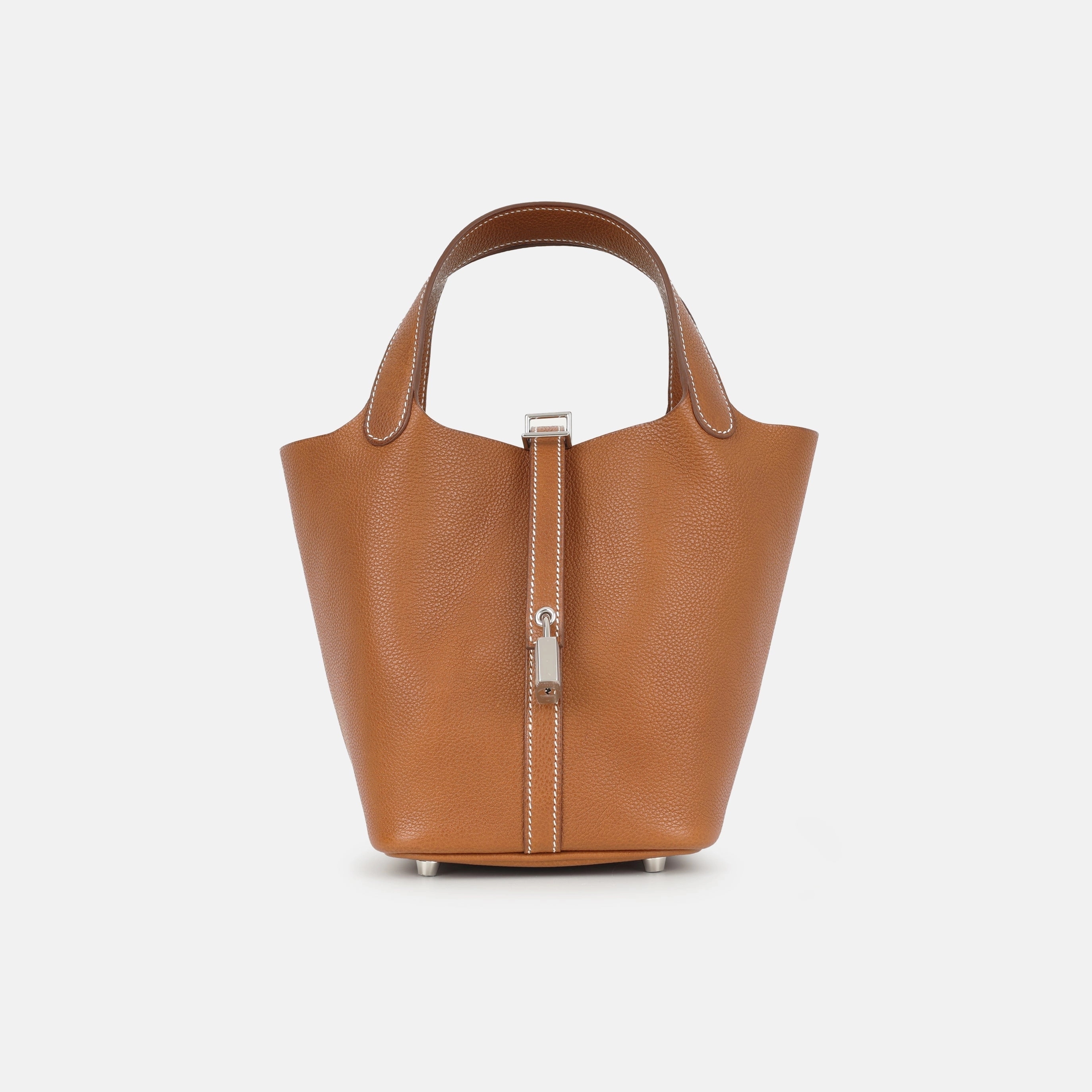 Herms Picotin 18 - Fauve Barenia